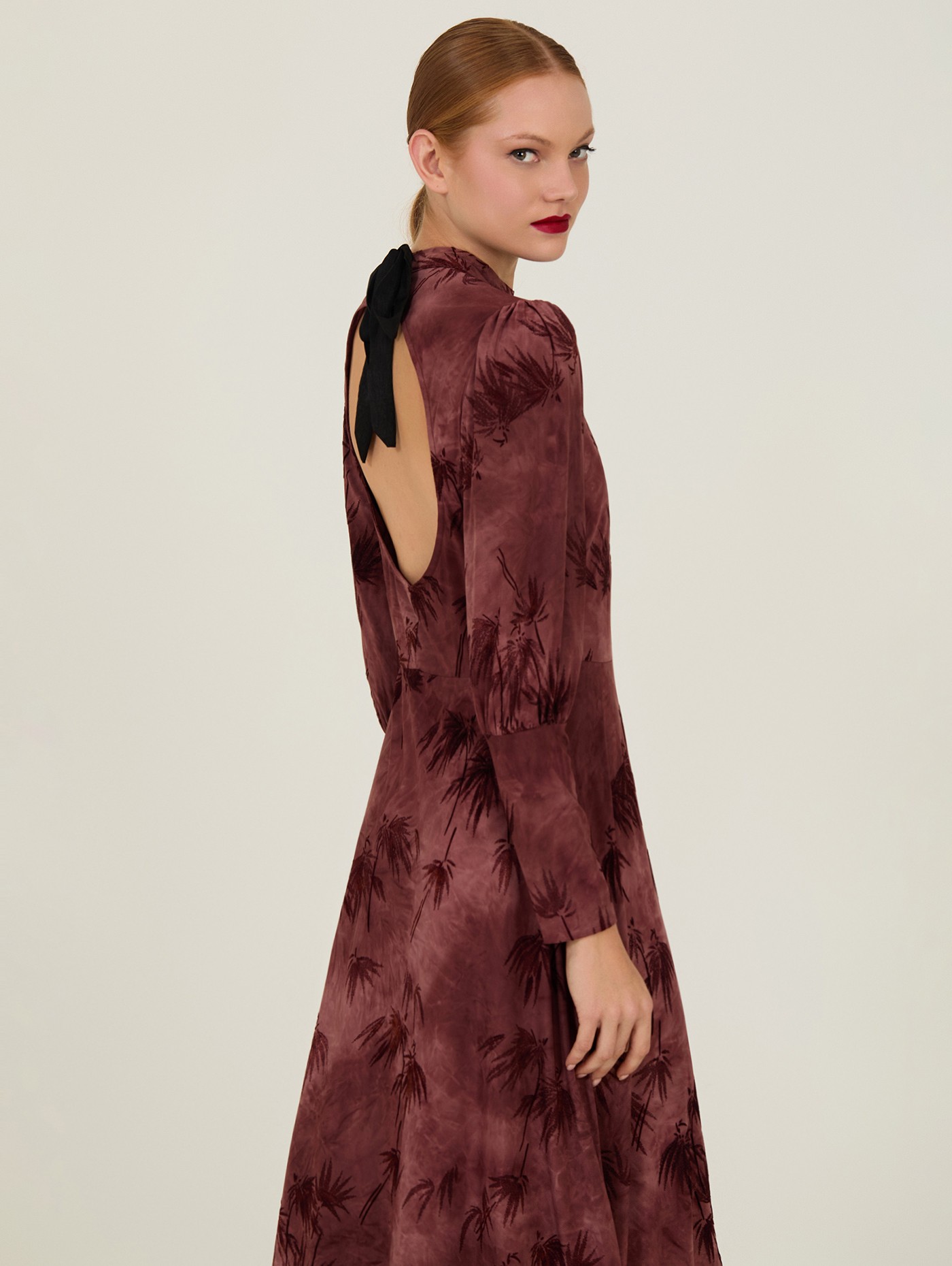 Robe en tricot imprimé 4