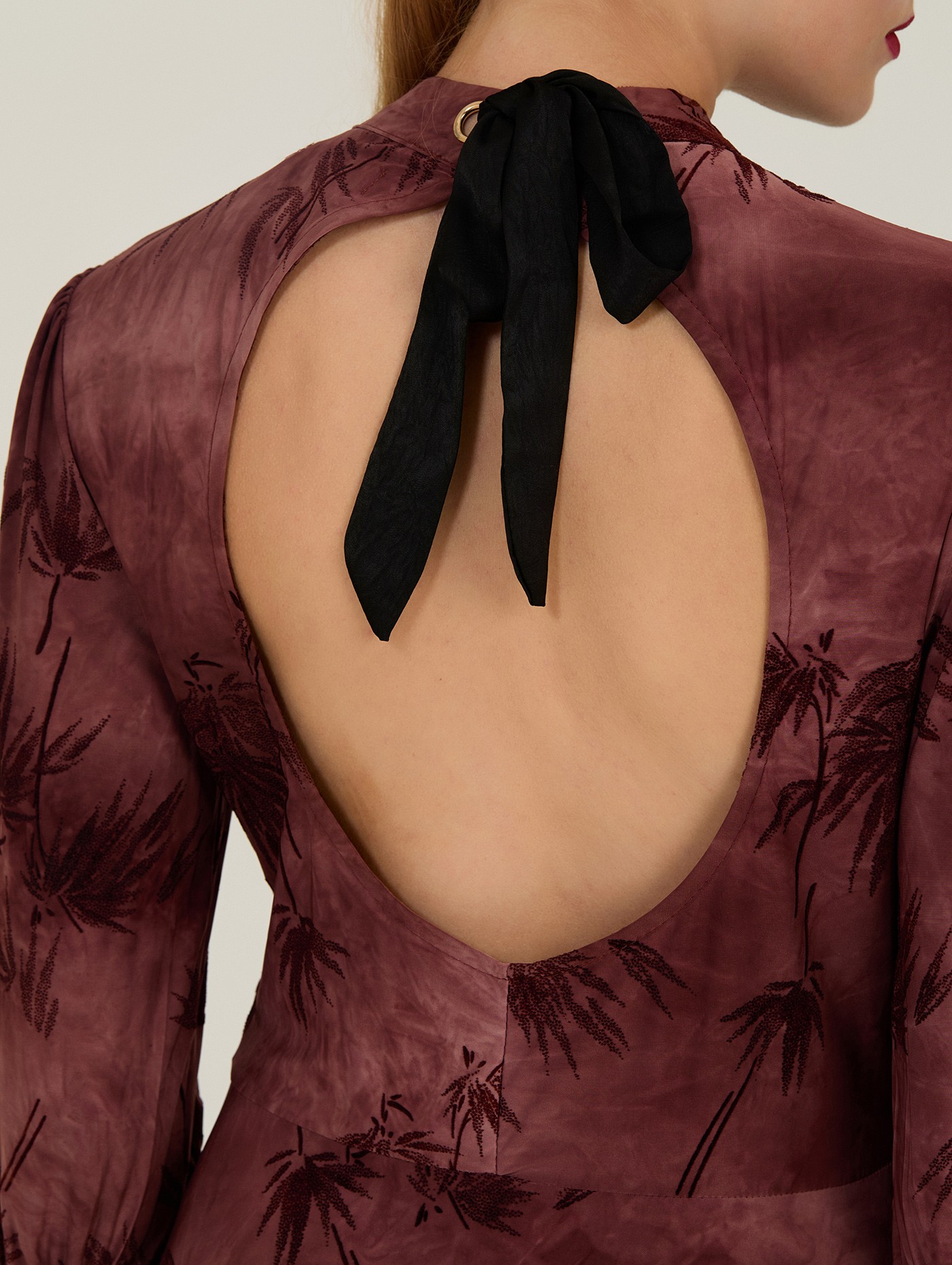 Robe en tricot imprimé 3