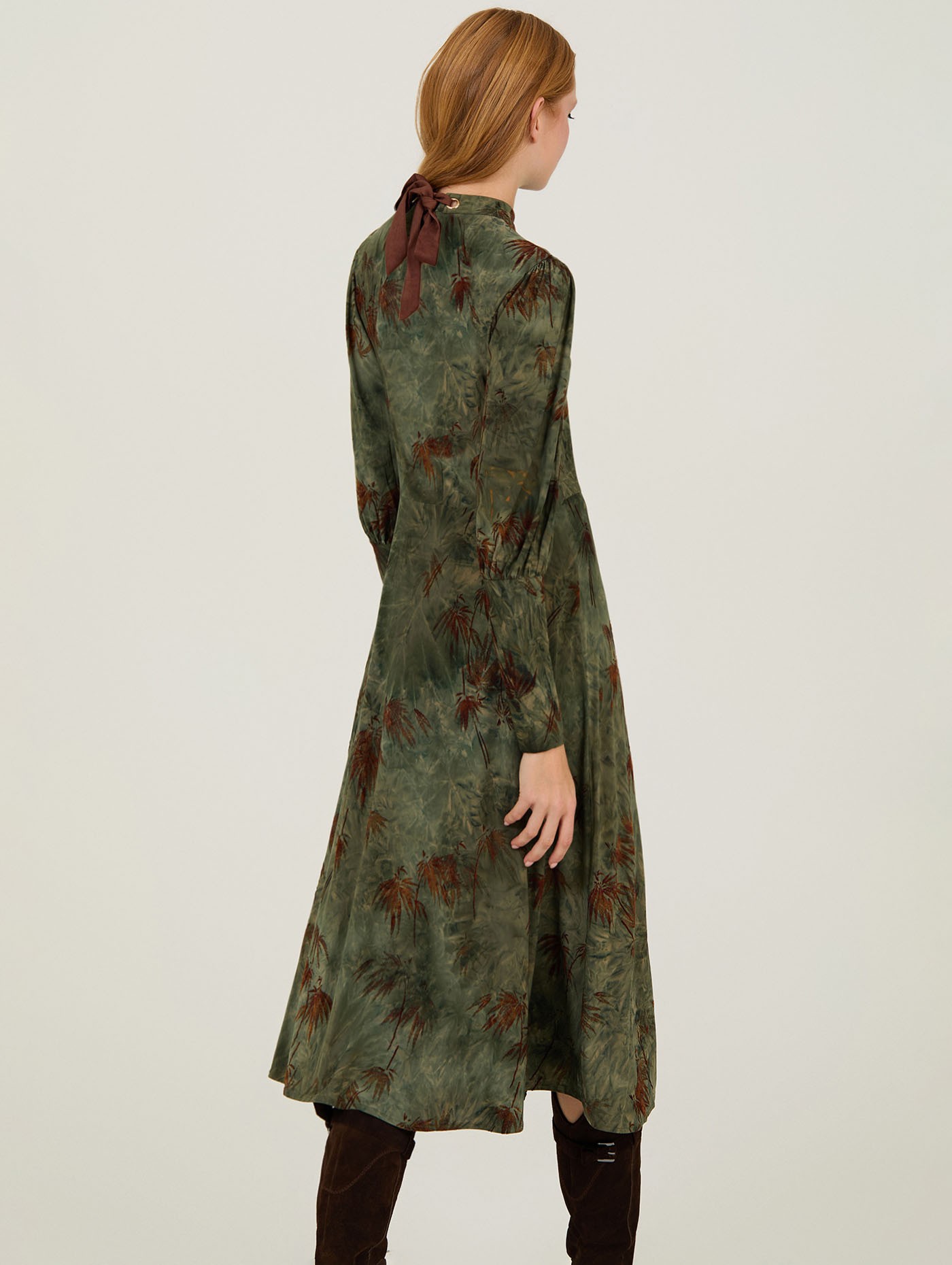 Robe en tricot imprimé 5