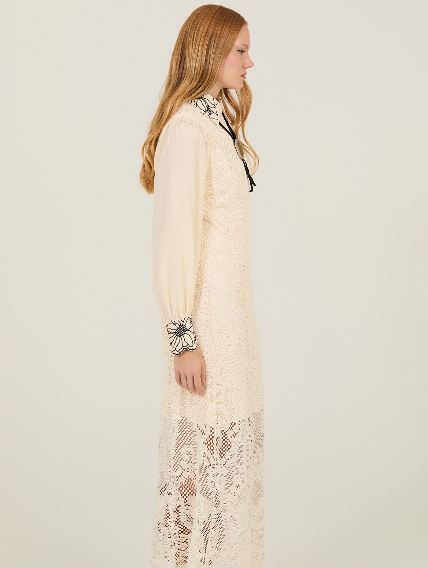 Lace long dress 4