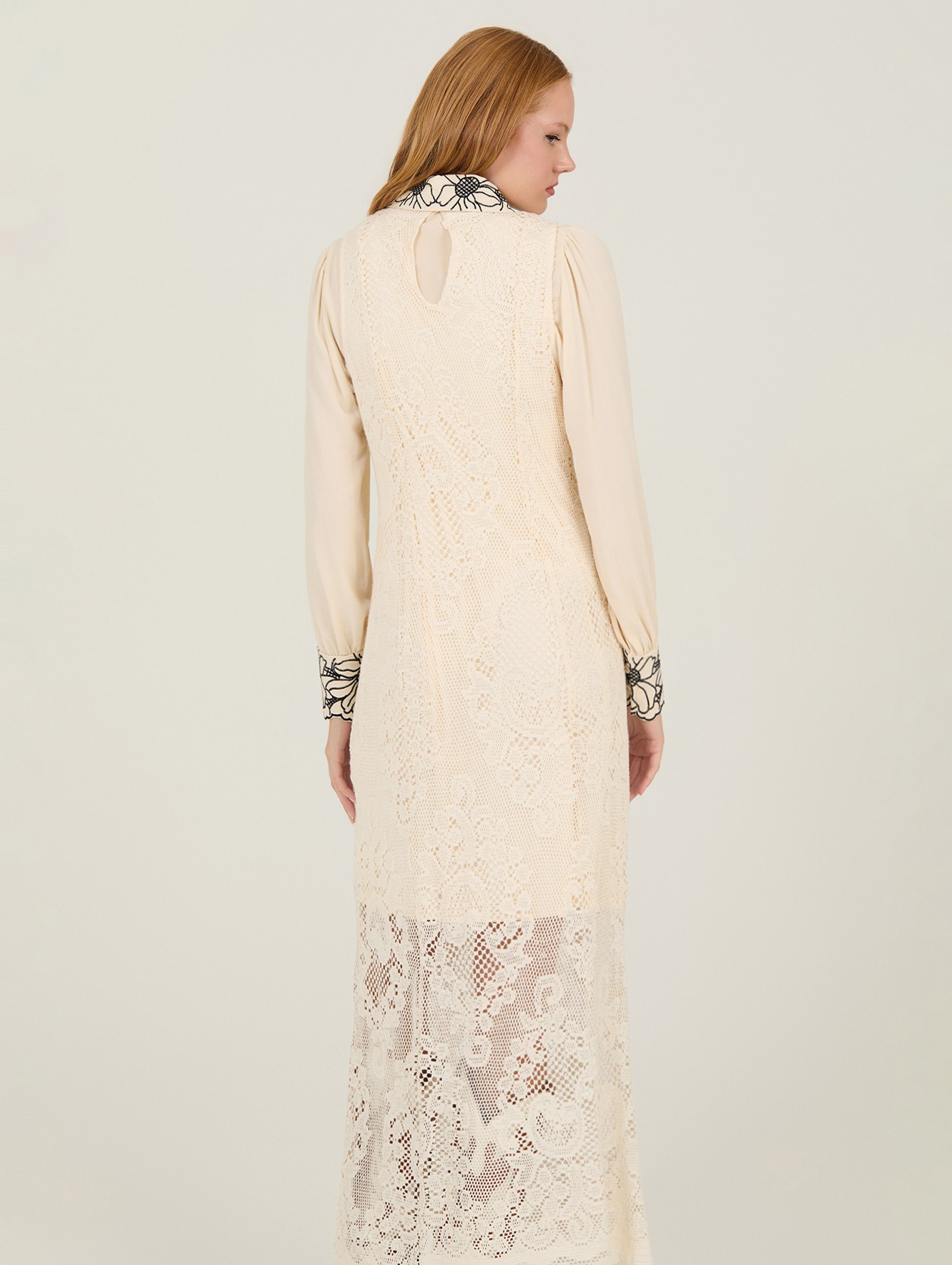 Lace long dress 2