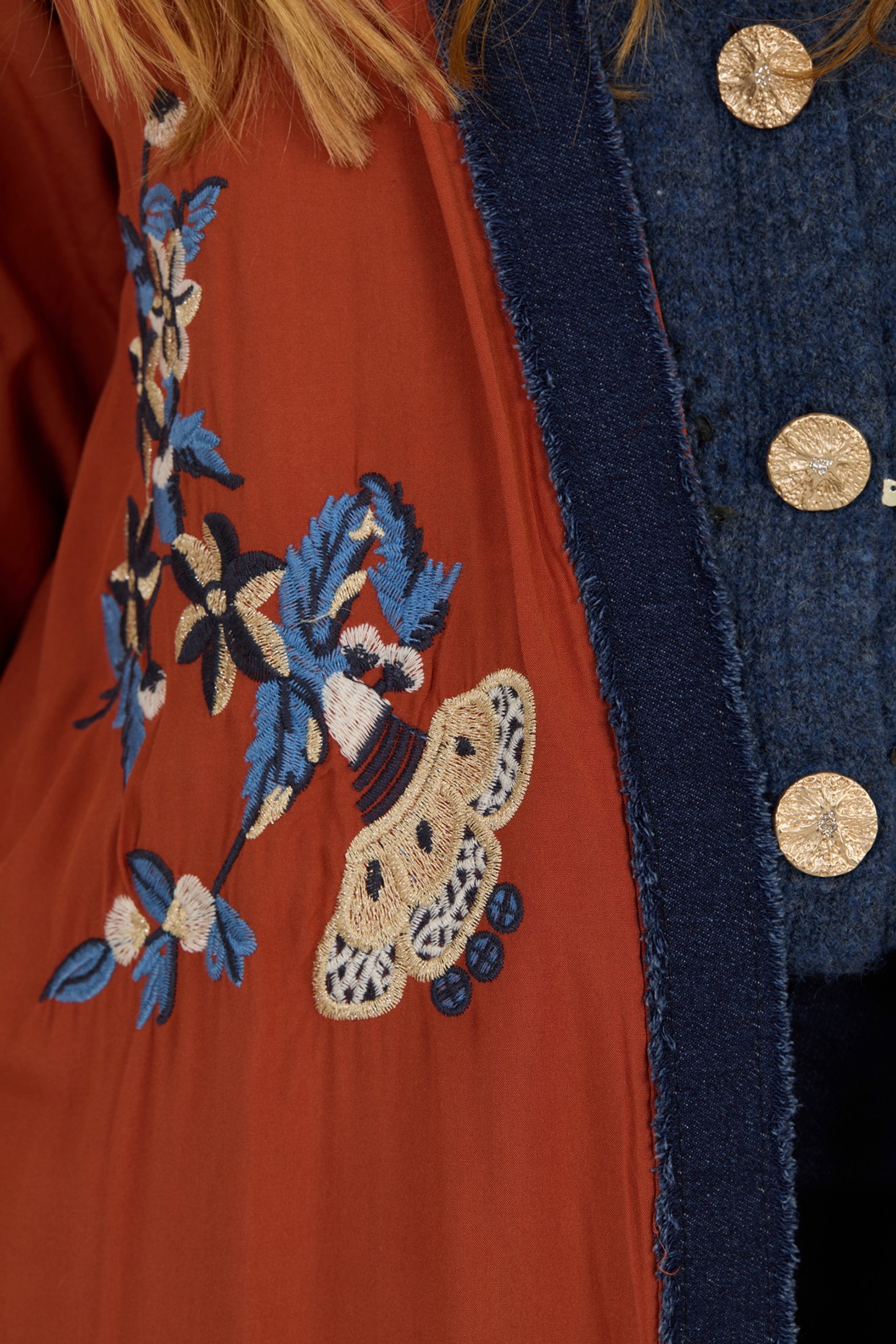 Kaftan largo bordado 2