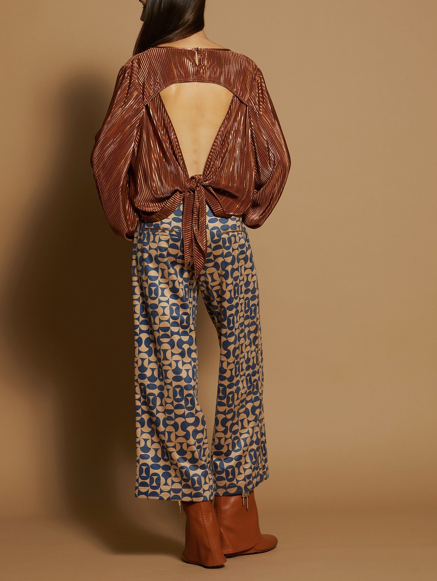 Blusa tejido plisado 5