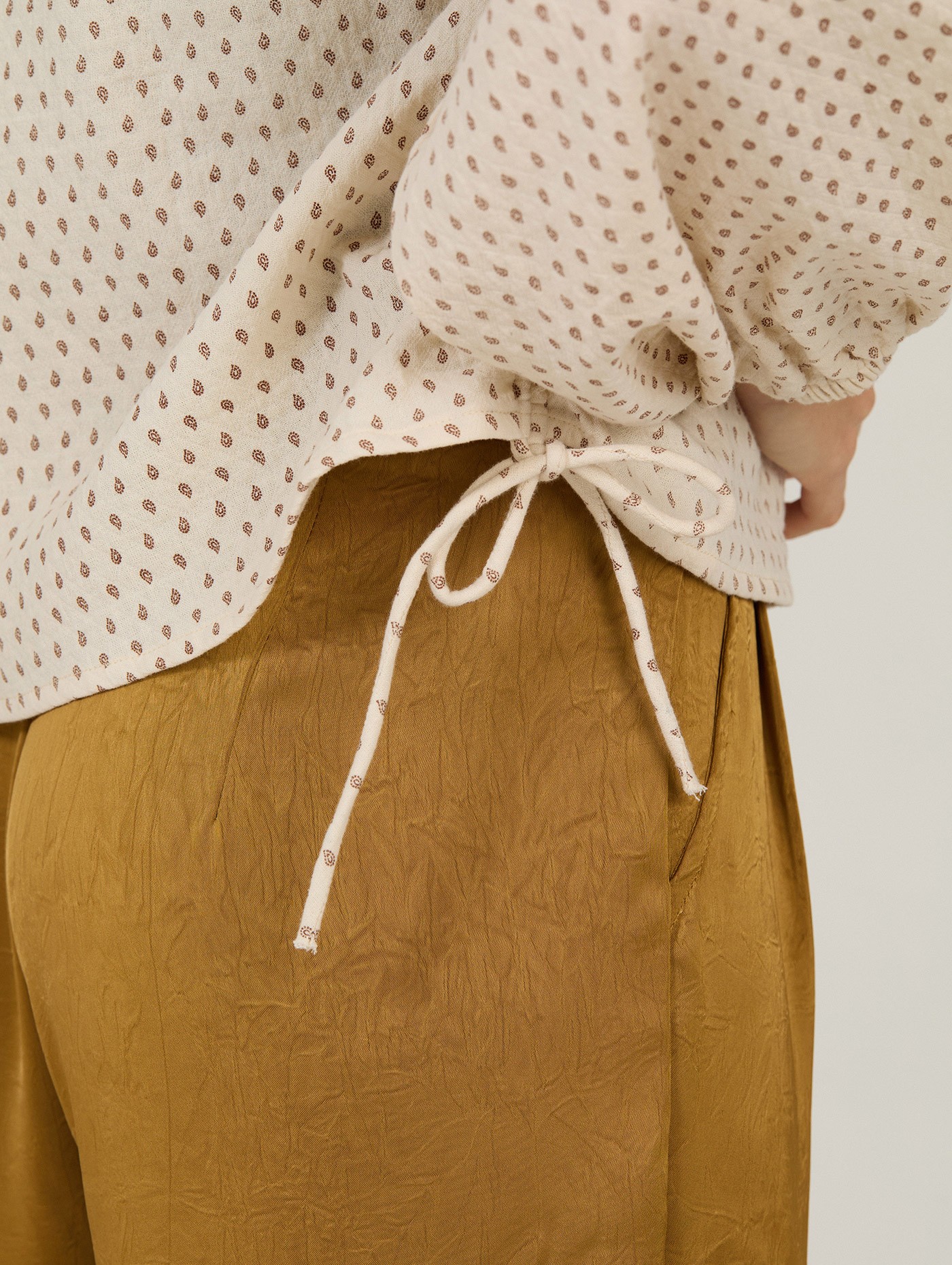 Blusa con jacquard 5