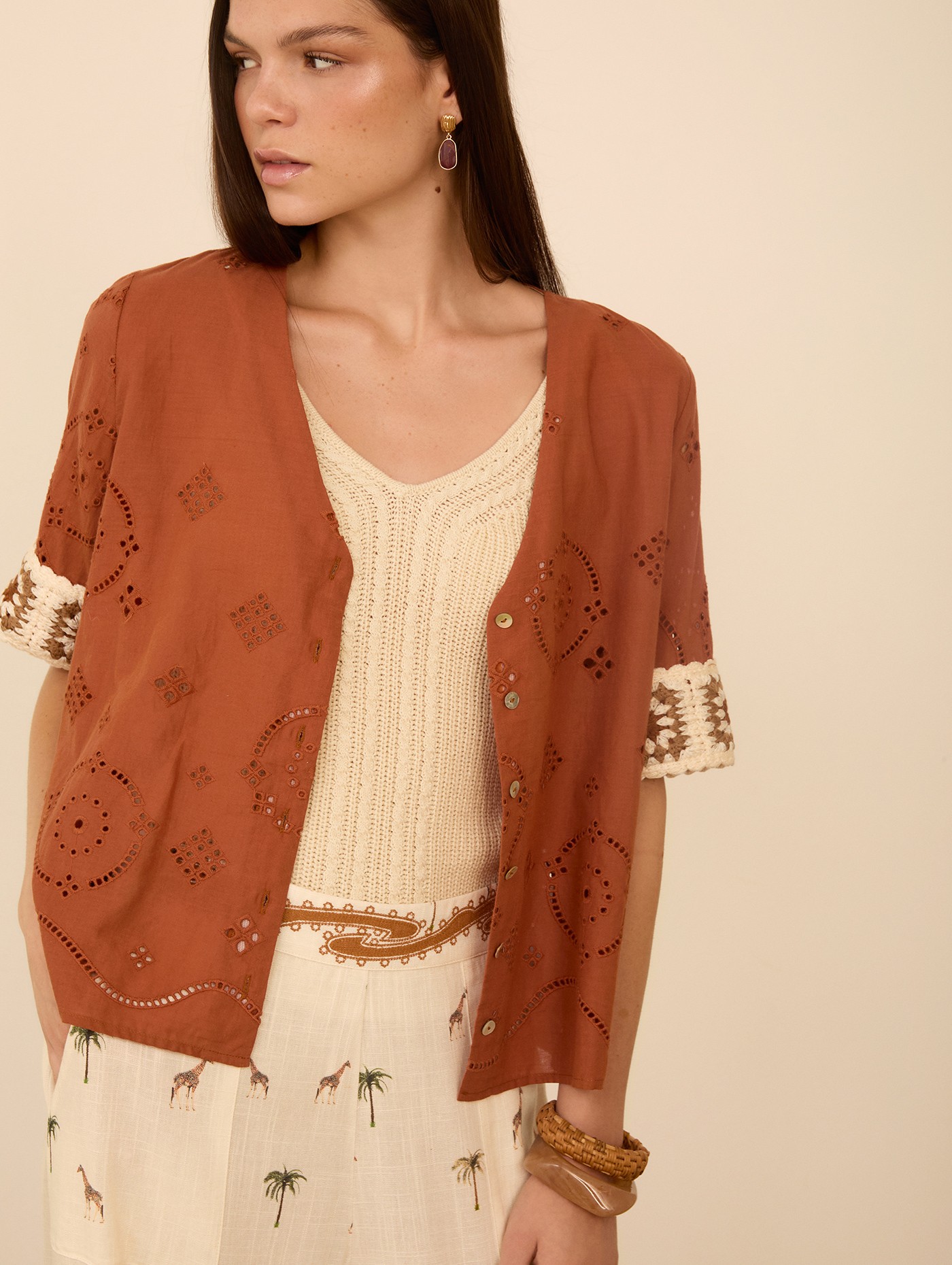 Blusa puño crochet 5