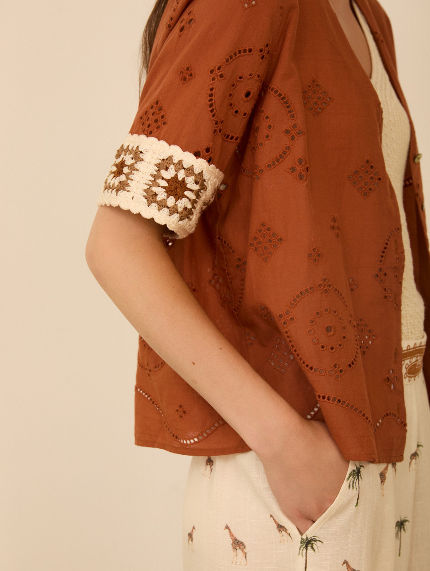 Blusa puño crochet 3