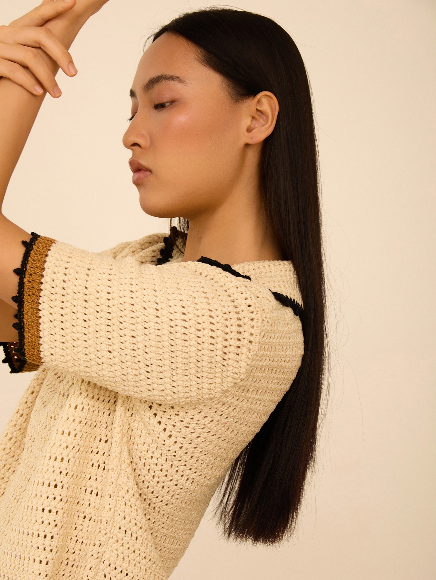 Blusa puño crochet 3