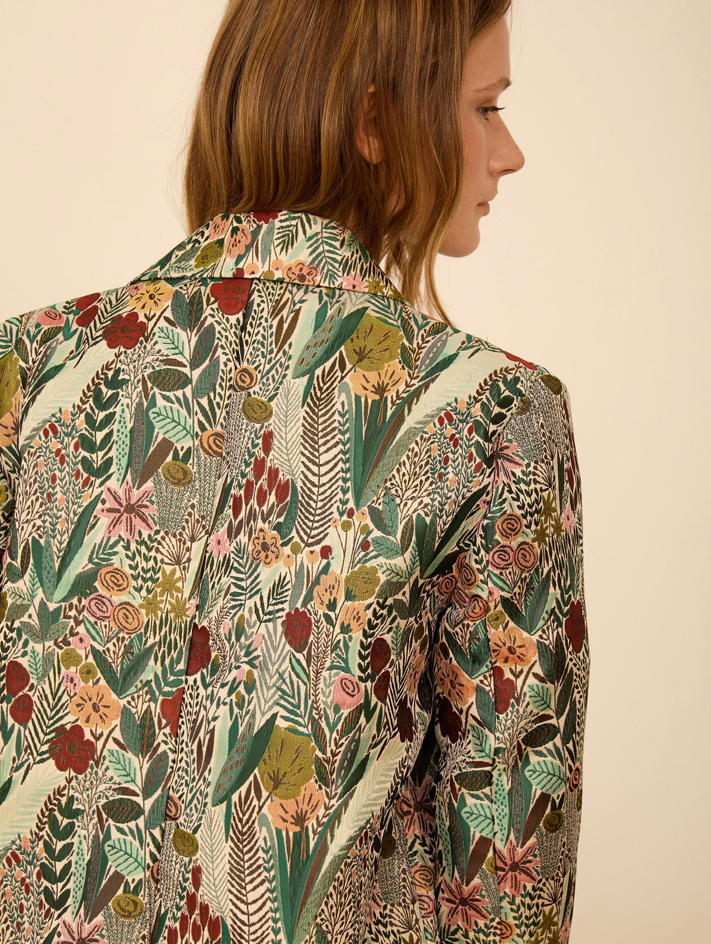 Blazer en tejido de jacquard 2