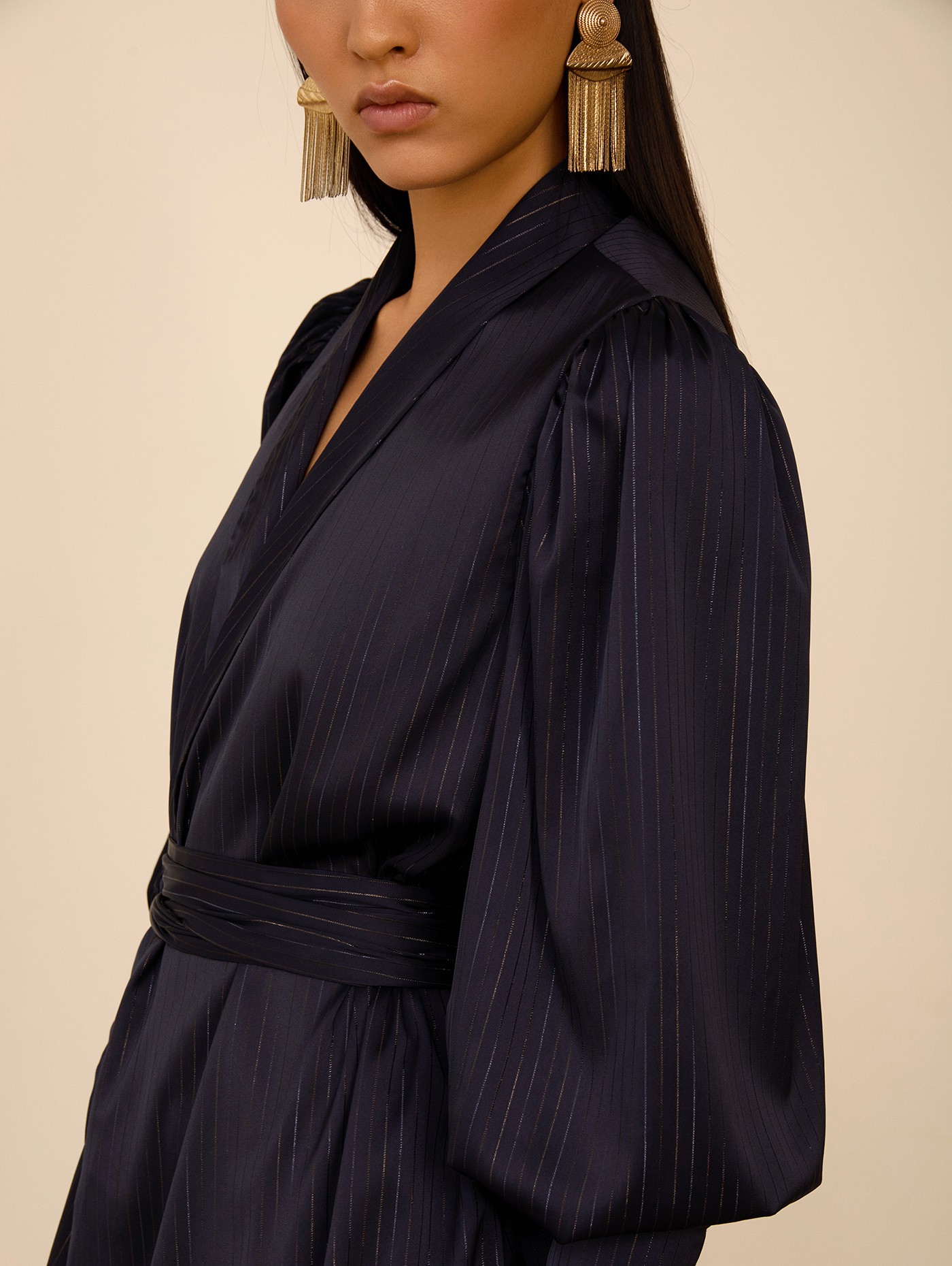 Blazer fluida satinada 6