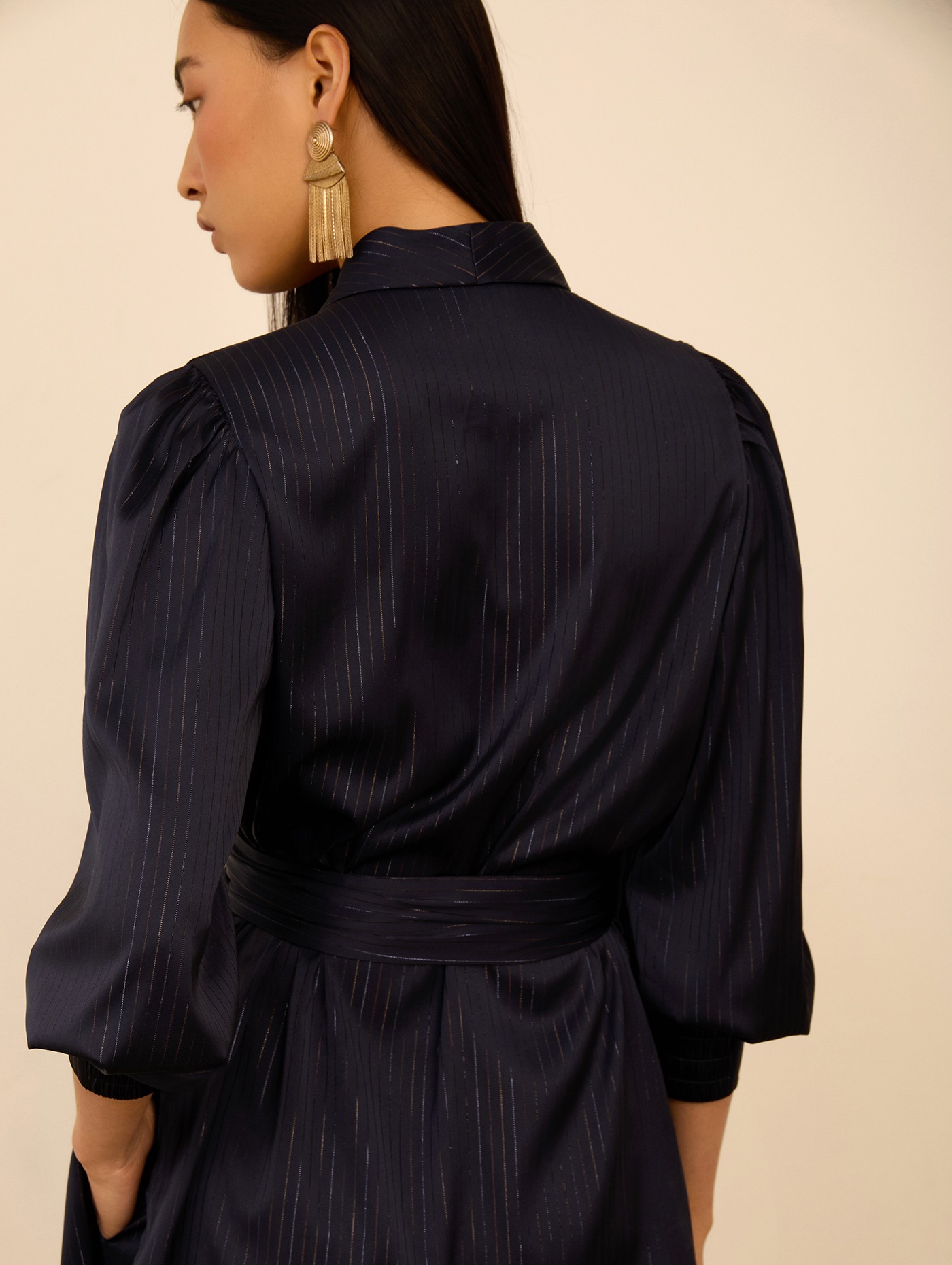 Blazer fluida satinada 5