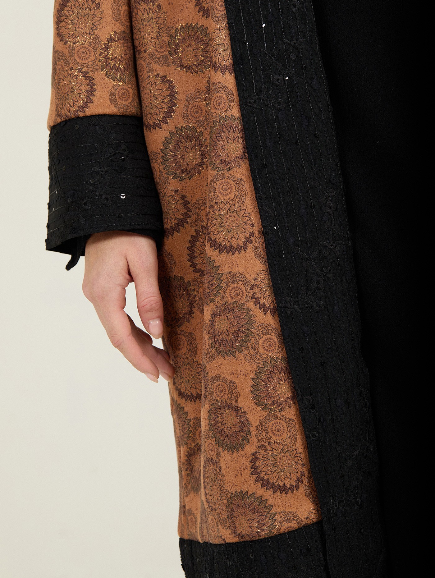 Kaftan bimateria con forro 1