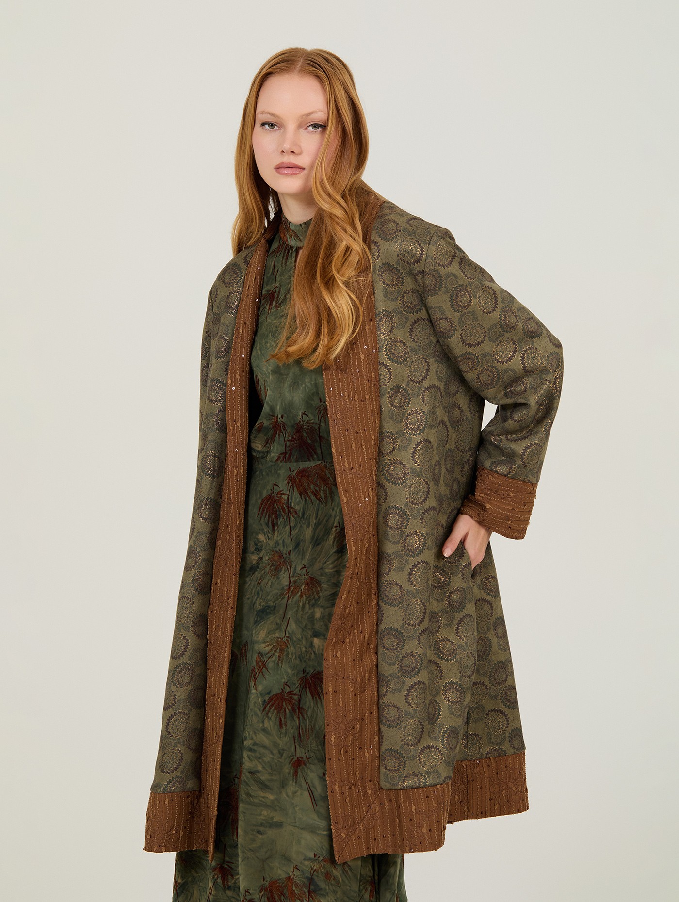 Kaftan bimateria con forro 4