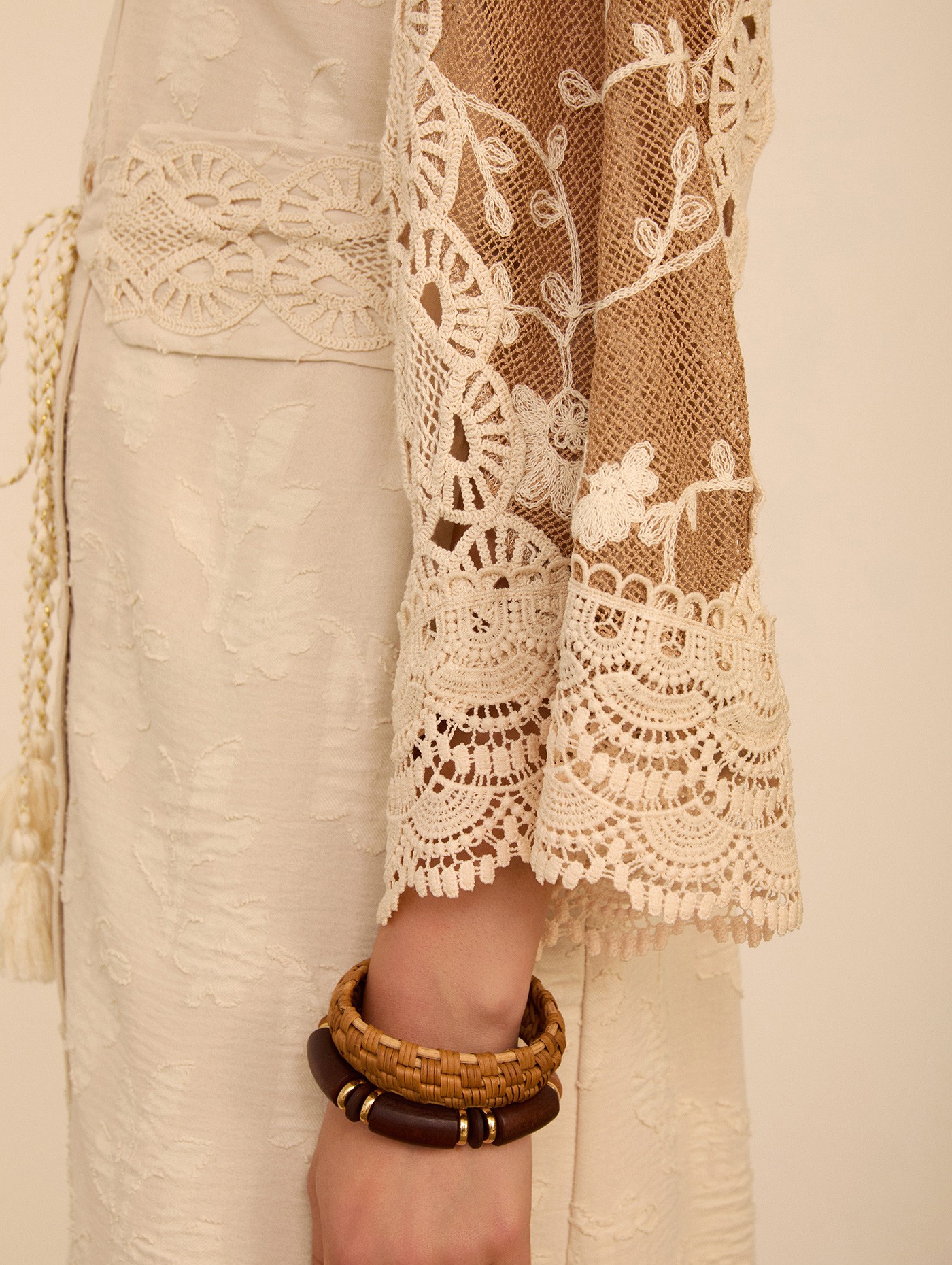 Kaftan largo bimateria 6