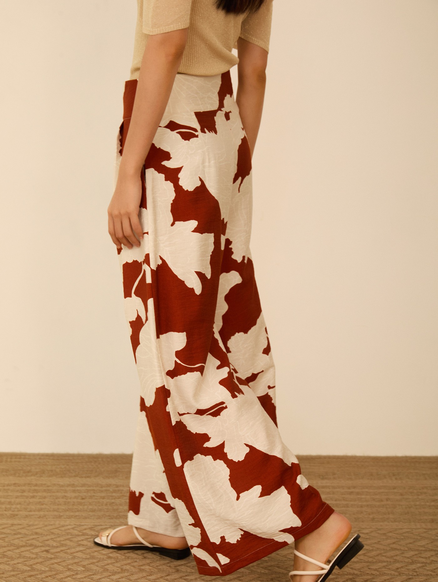 Pantalón palazzo fluido 1