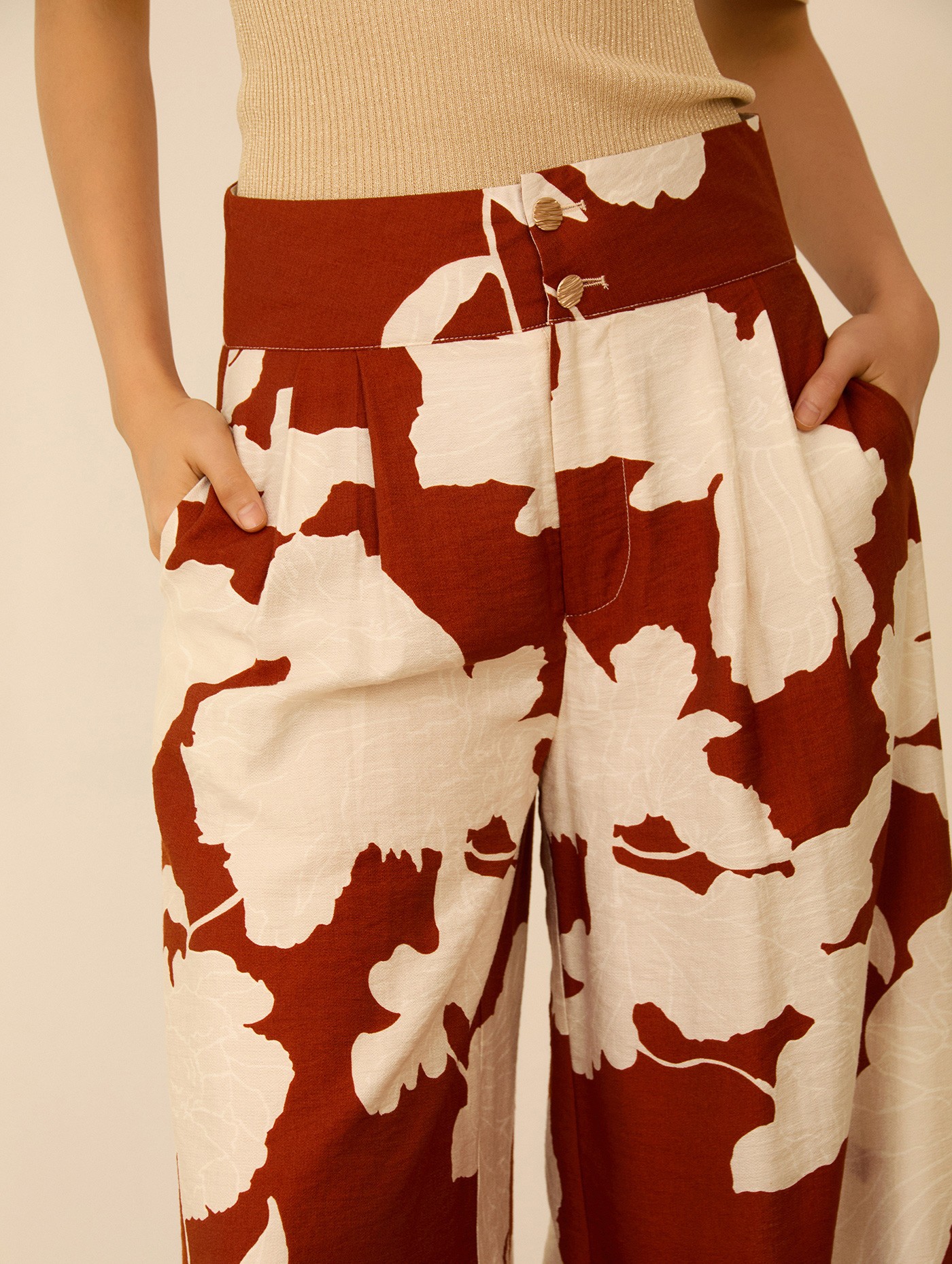 Pantalón palazzo fluido 3