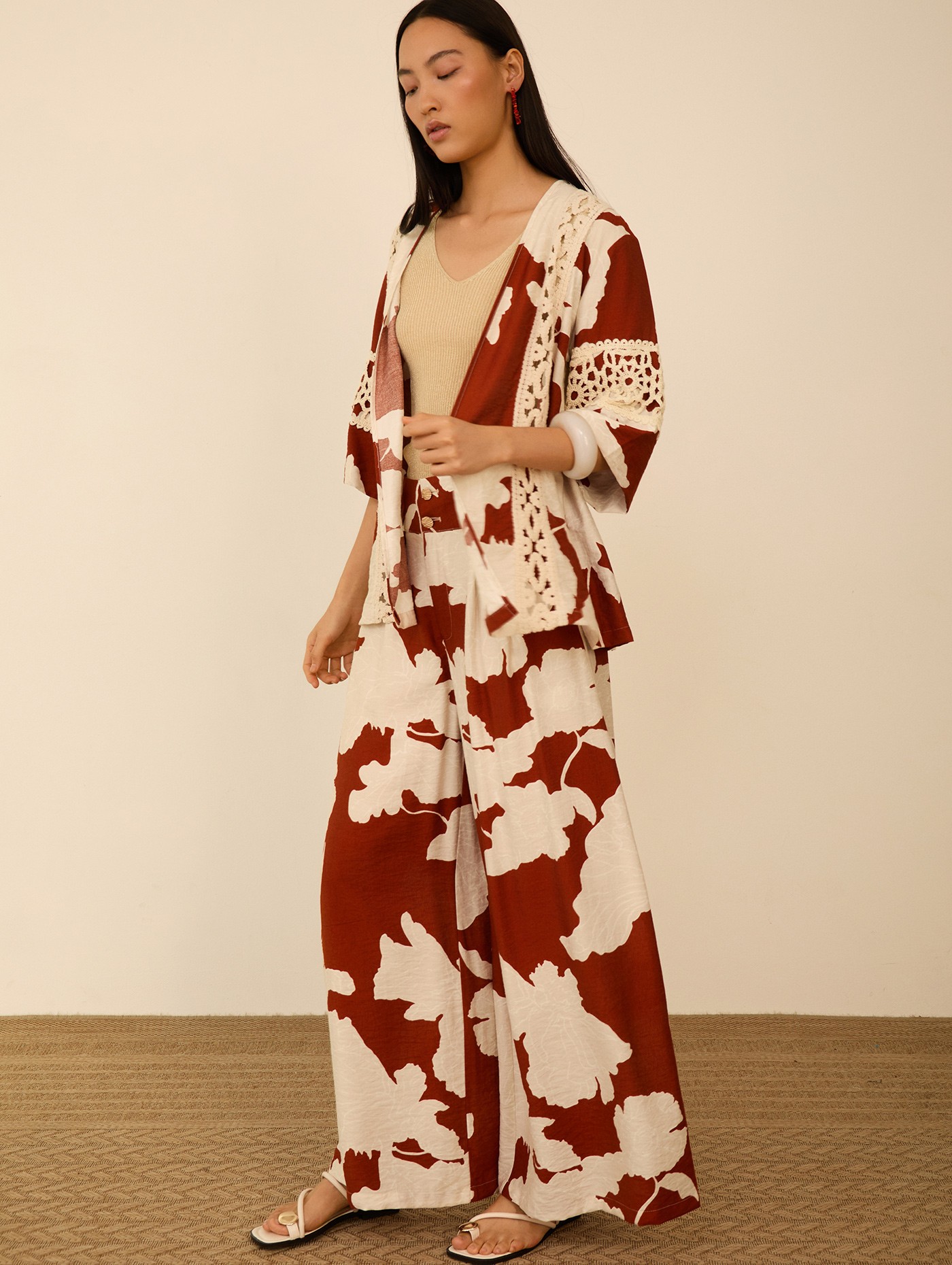 Pantalón palazzo fluido 5