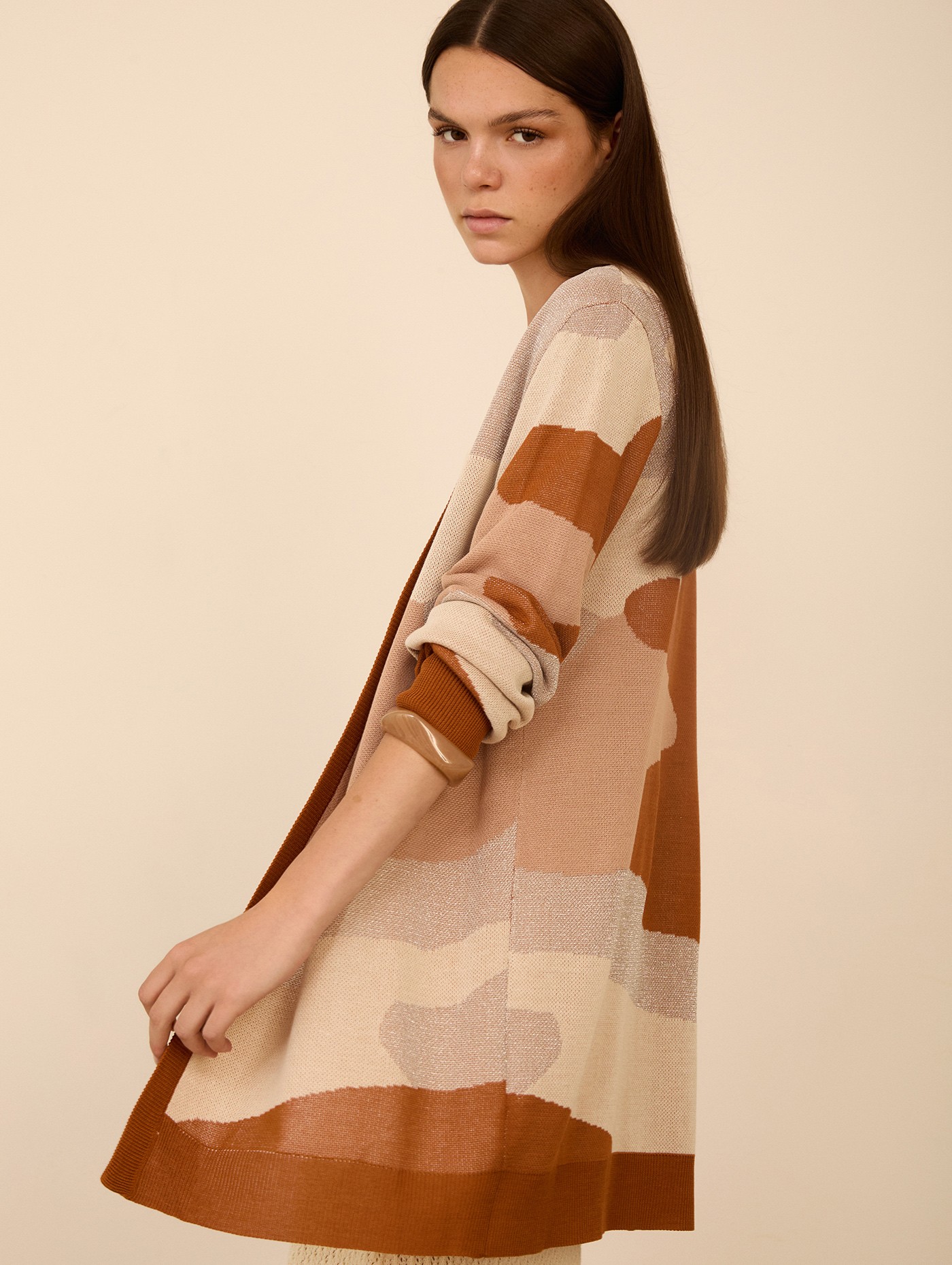 Cardigan 3/4 estampado 5