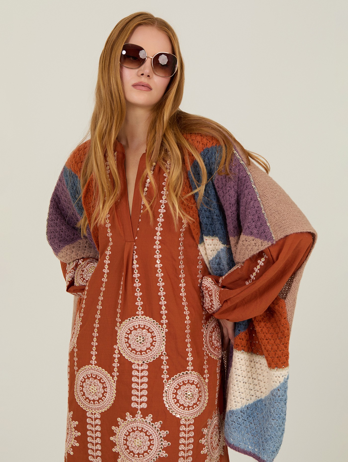 Poncho de punto 4