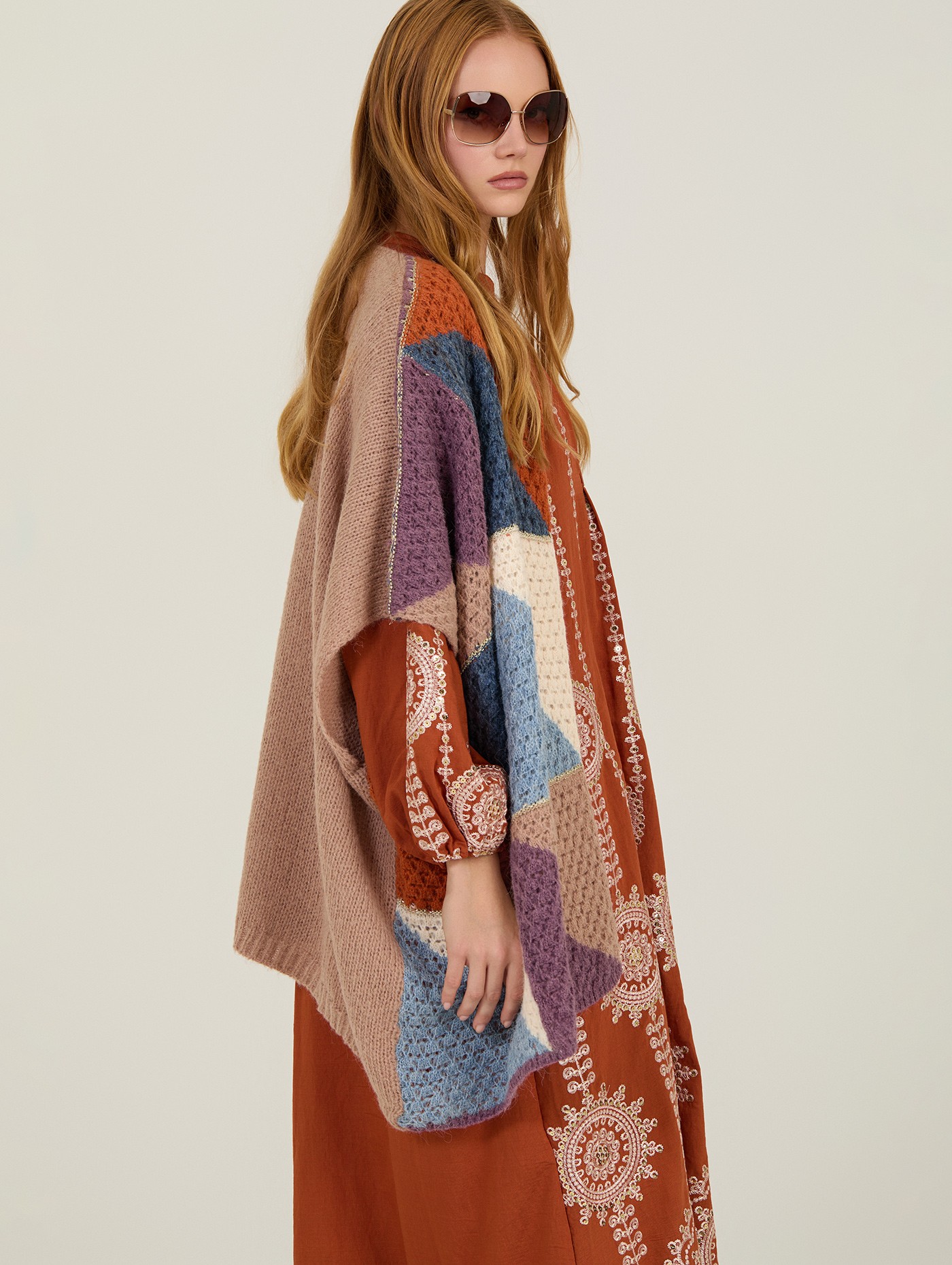 Poncho de punto 2