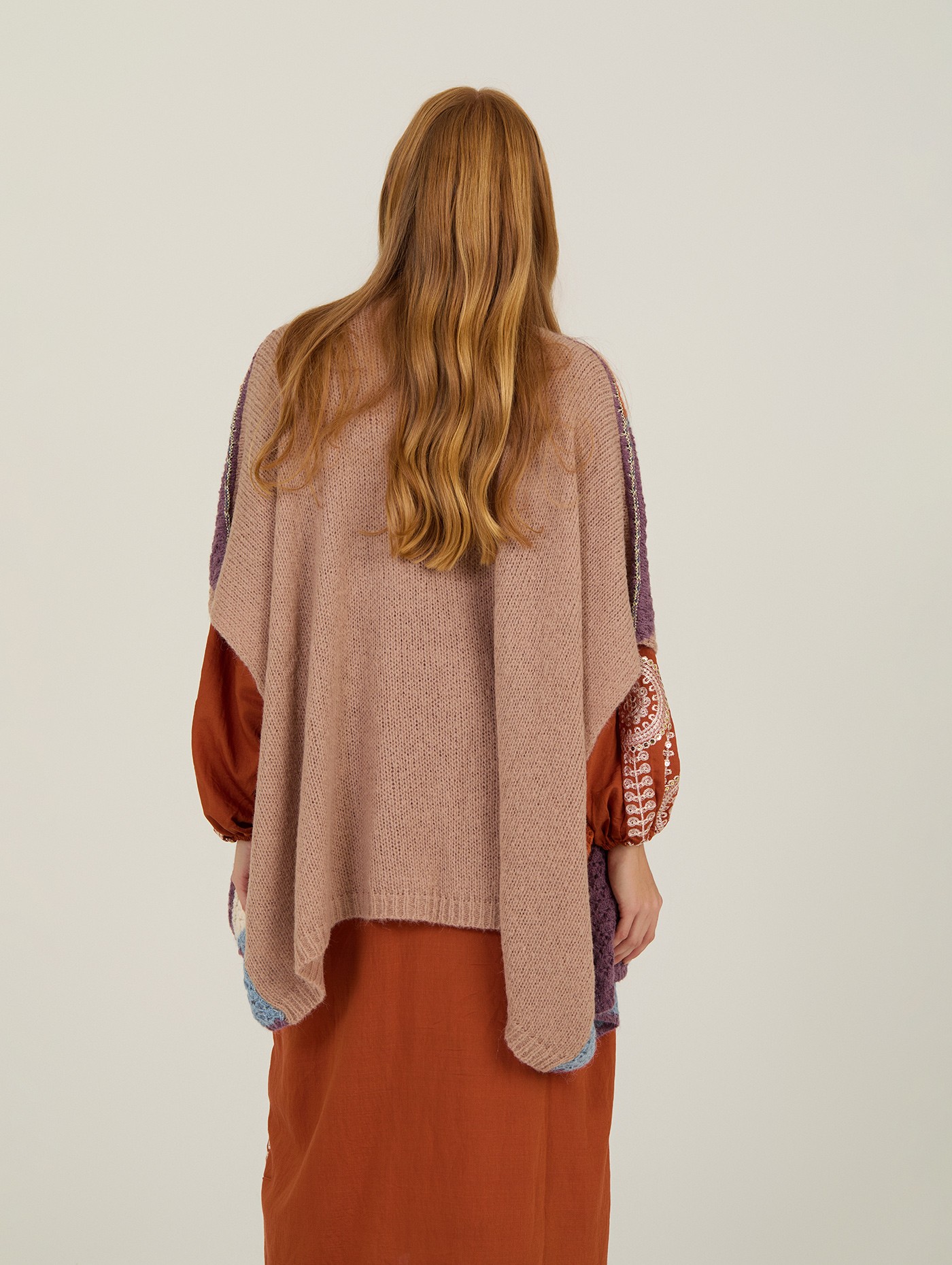 Poncho de punto 1