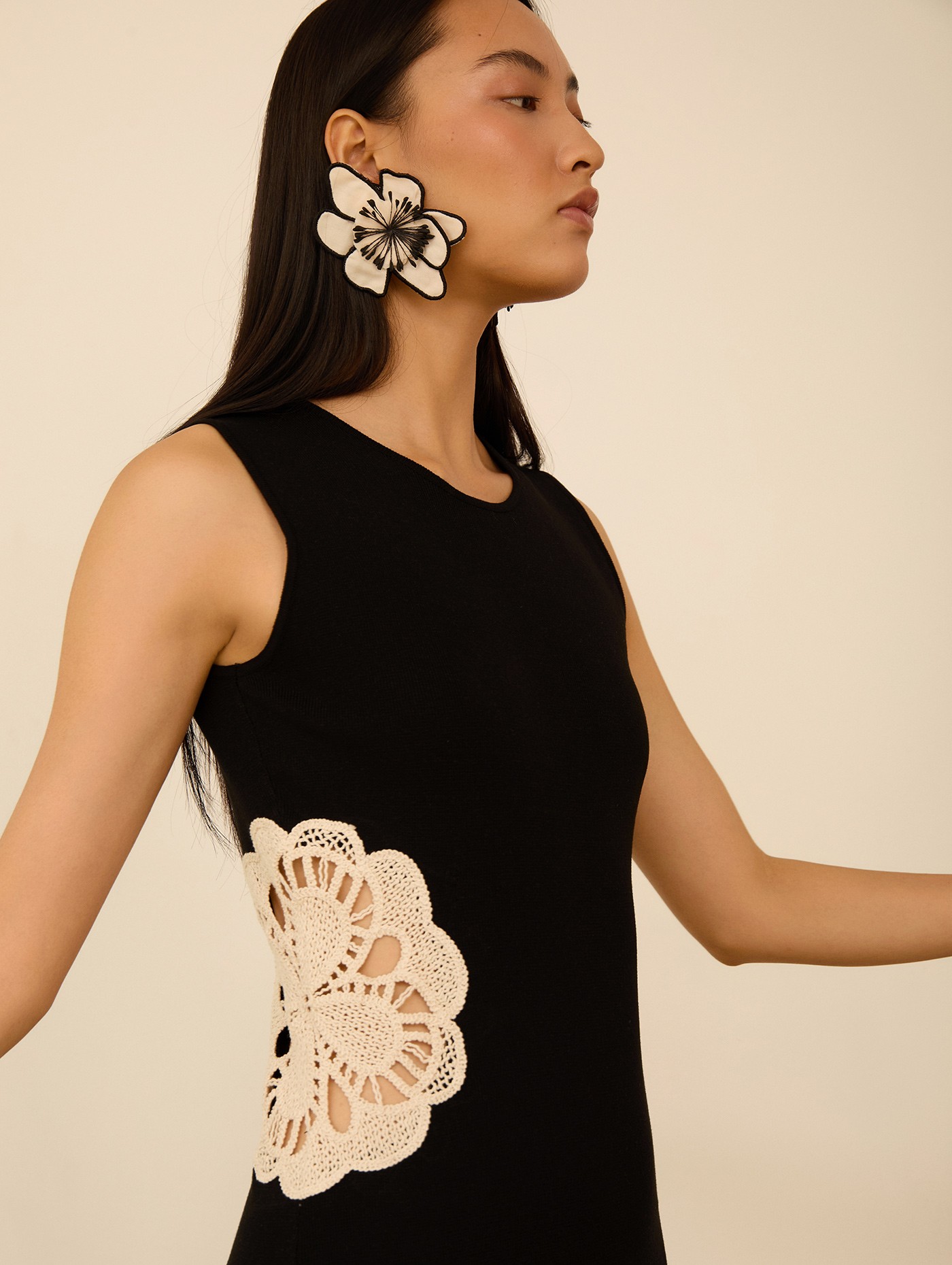 Vestido midi de punto 3