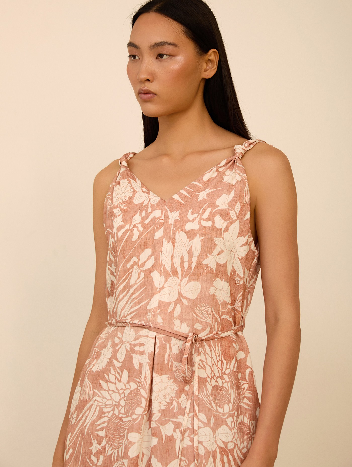 Vestido midi estampado 4