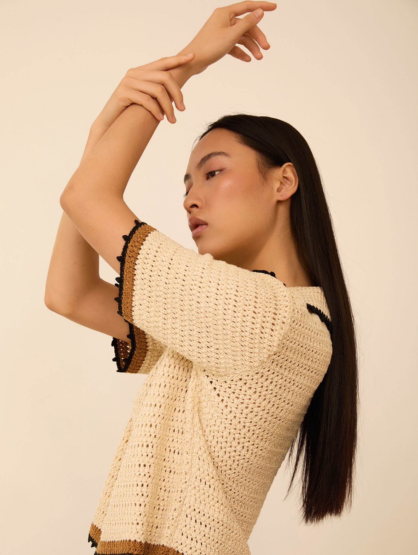 Polo de punto calado 4