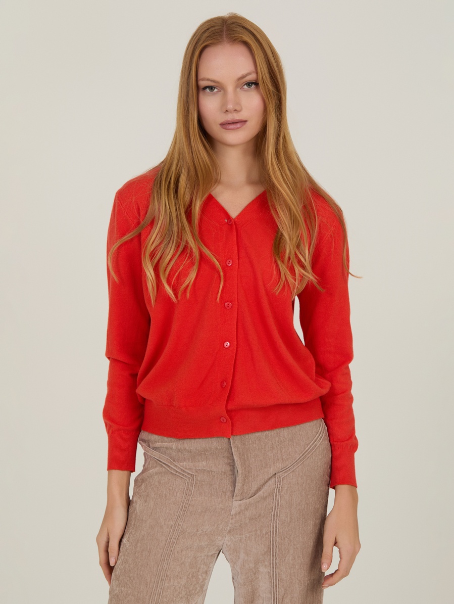 Basic long sleeve cardigan