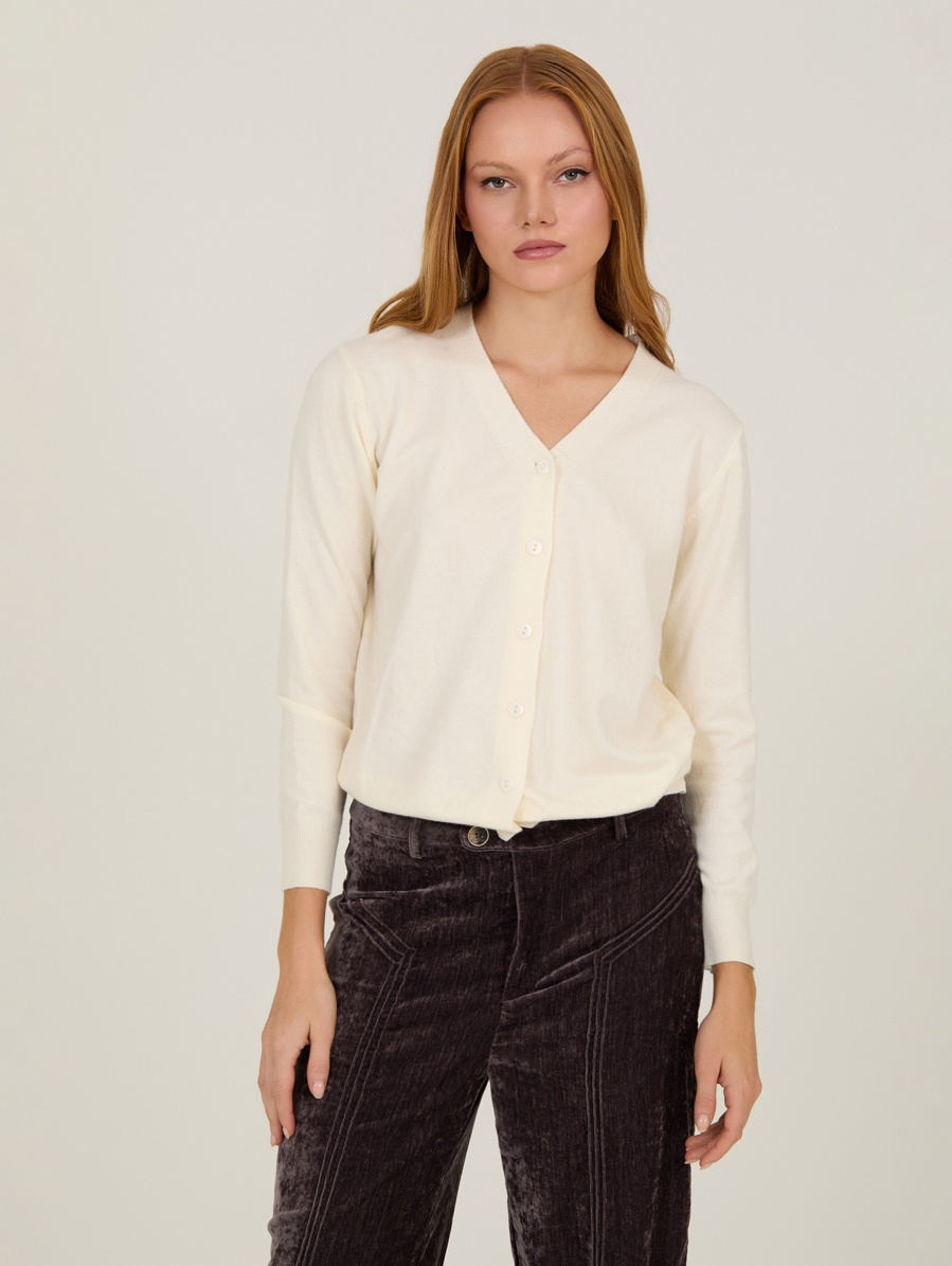 Basic long sleeve cardigan