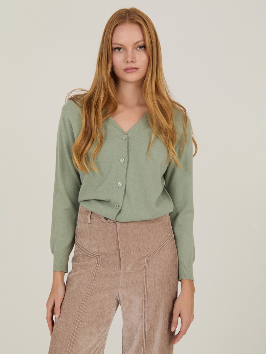 Basic long sleeve cardigan