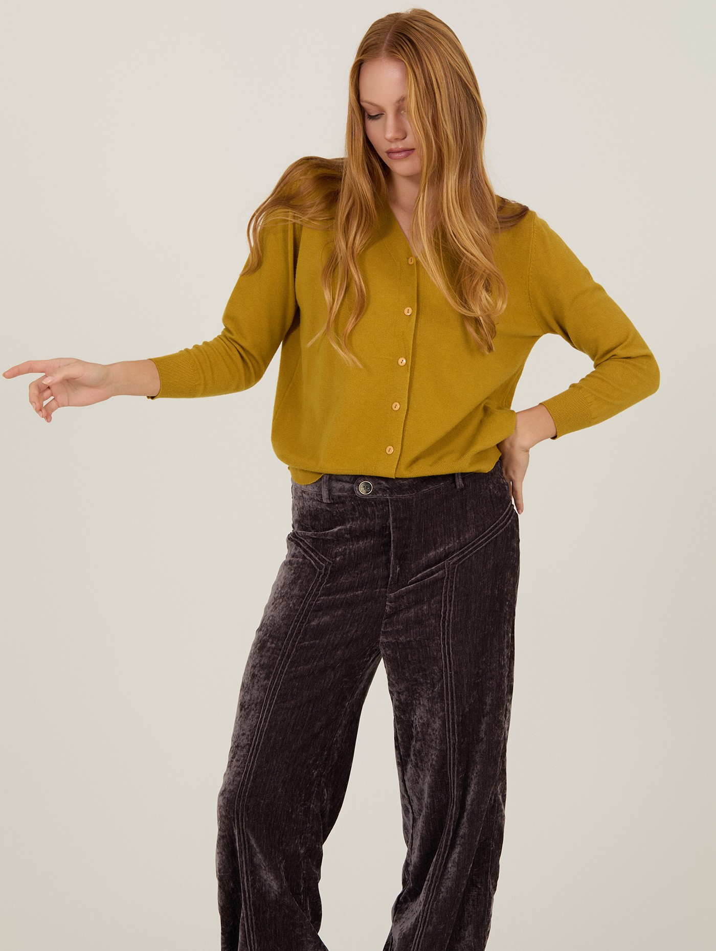 Basic long sleeve cardigan 4