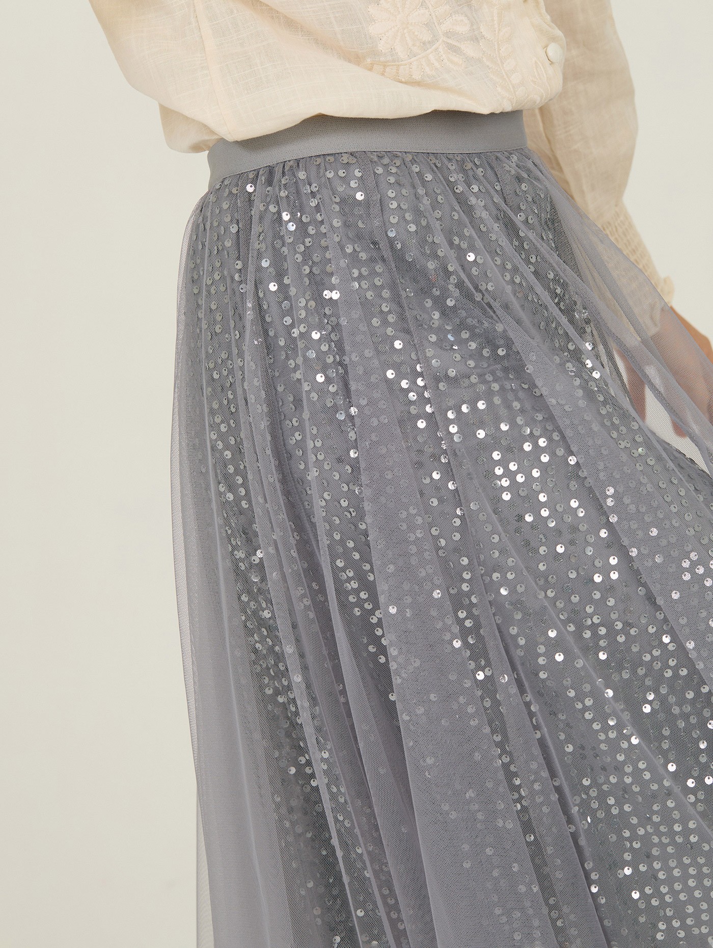 Tulle and sequins skirt 5