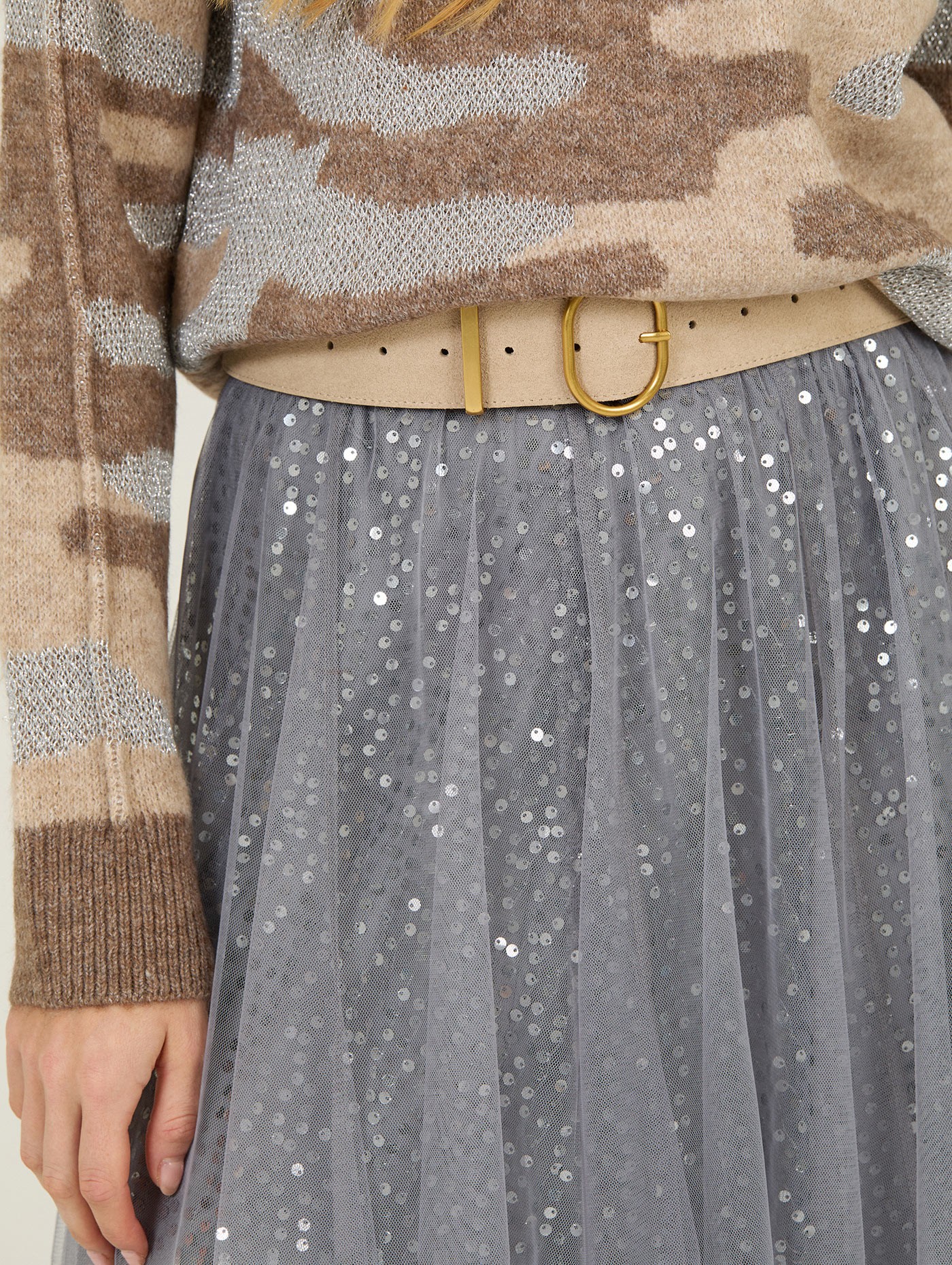 Tulle and sequins skirt 4
