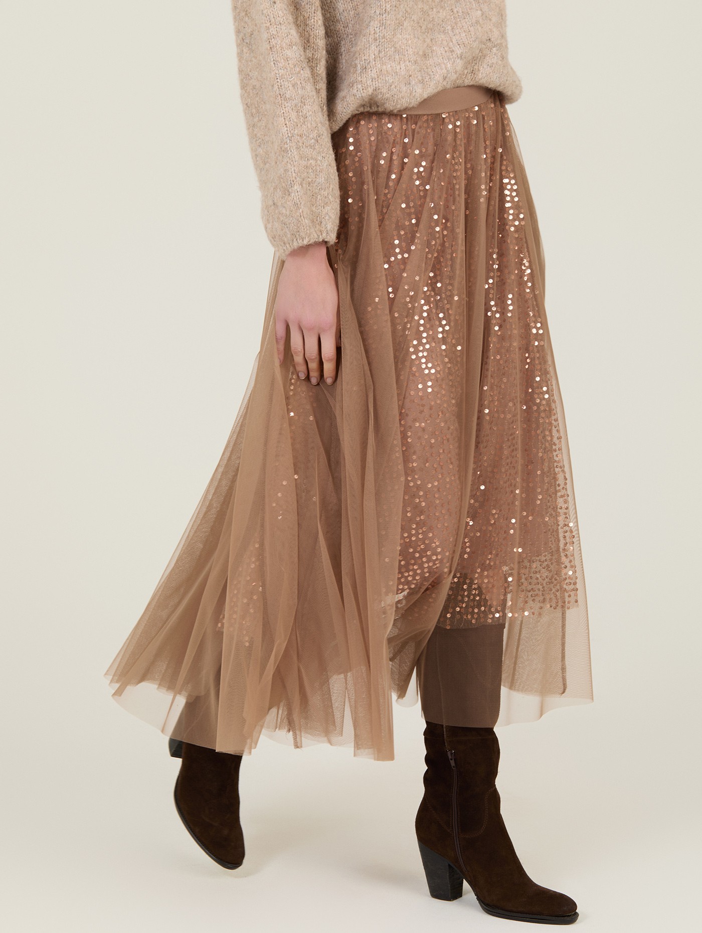 Tulle and sequins skirt 2