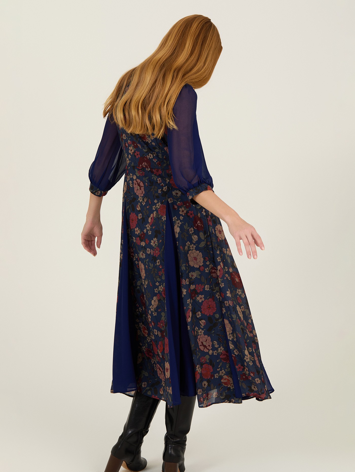 Robe longue imprimée 3