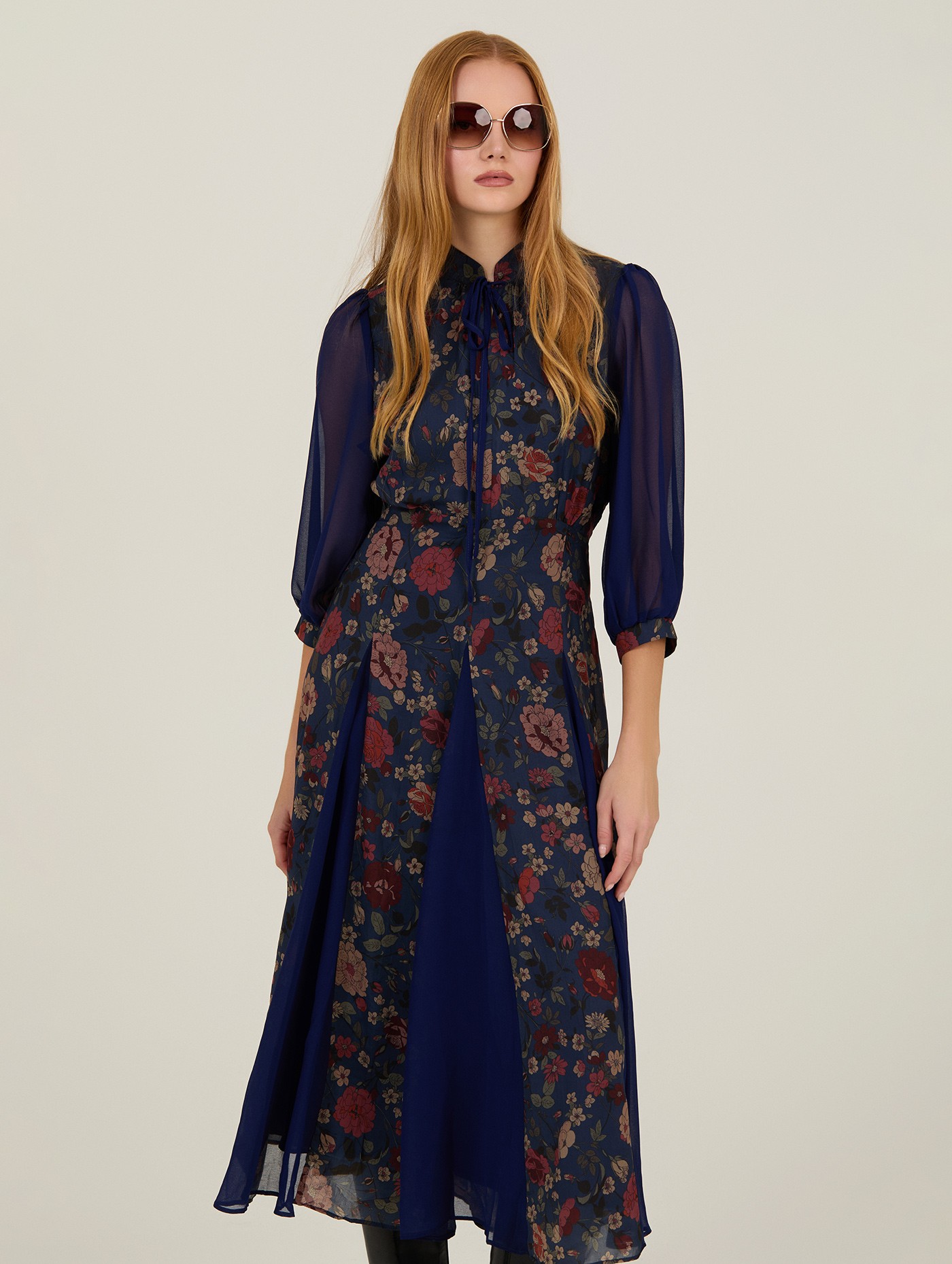 Robe longue imprimée 5