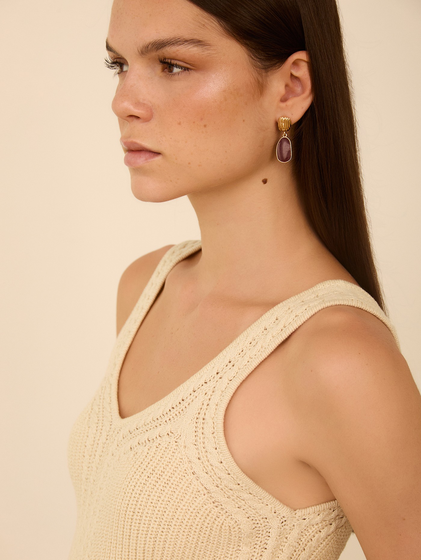 Top de punto trenzado 1