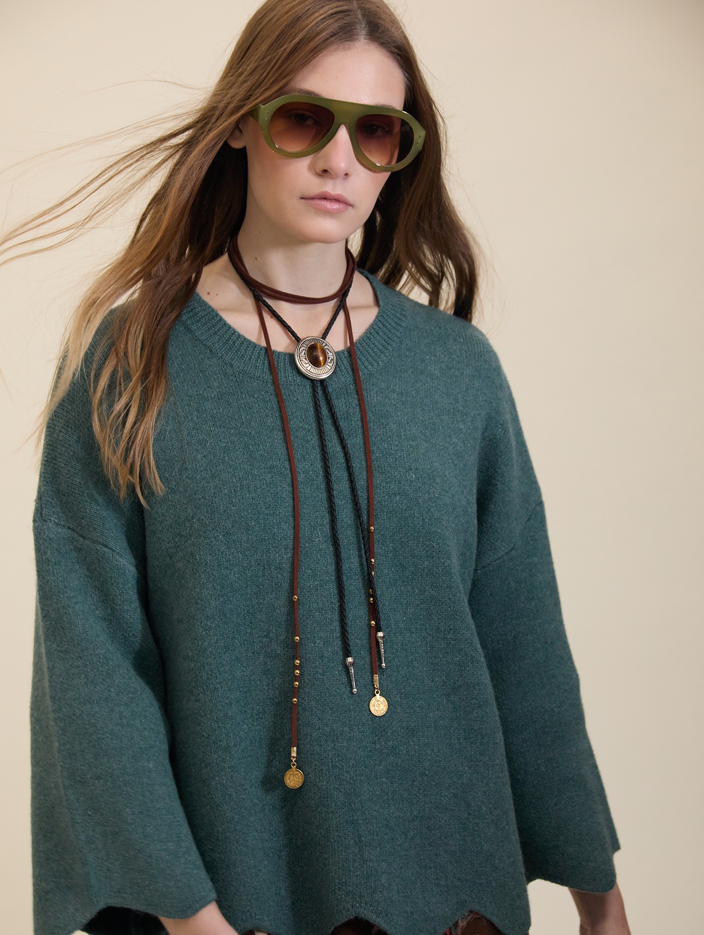 Jersey oversize con ondas