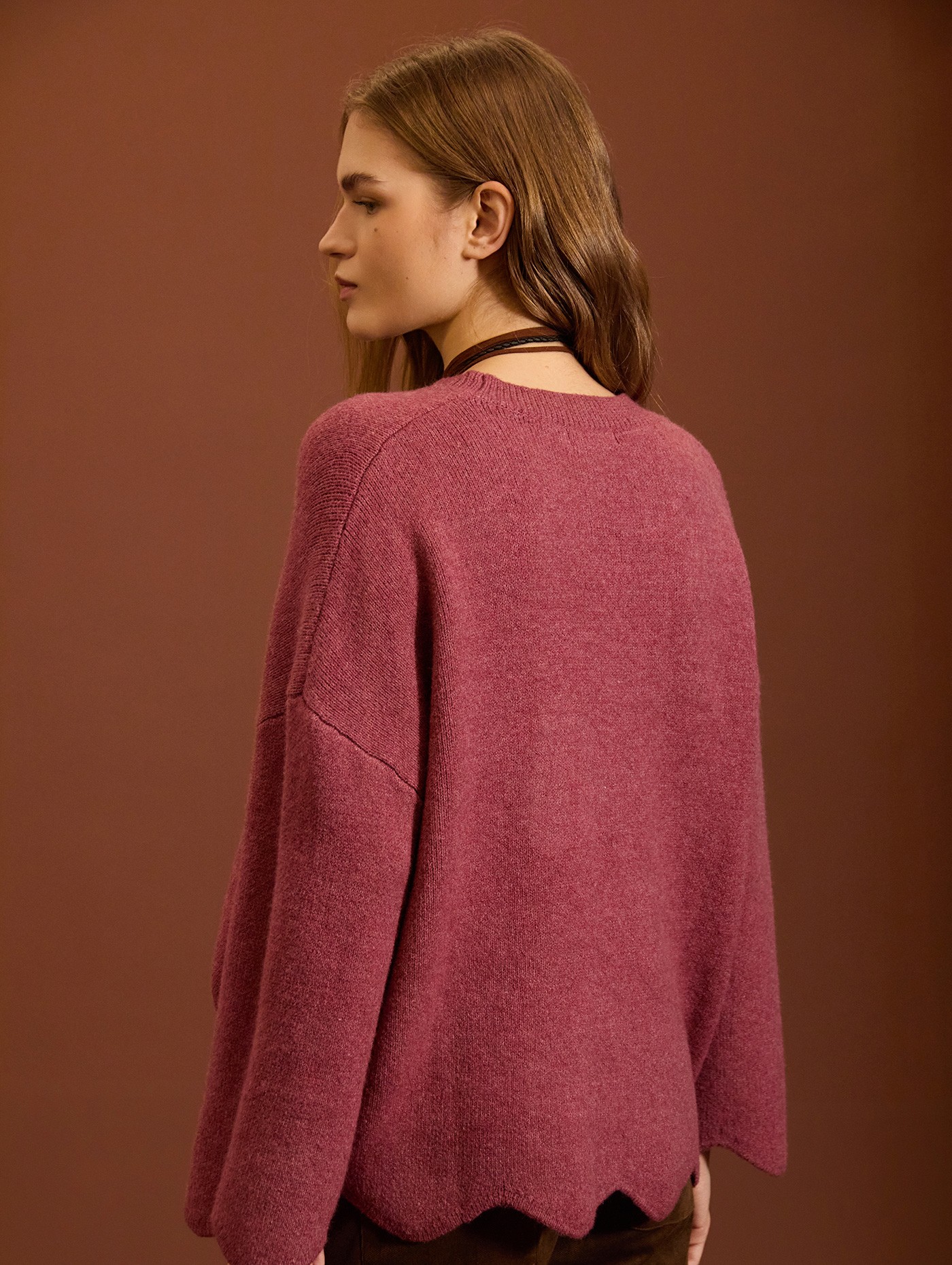 Jersey oversize con ondas