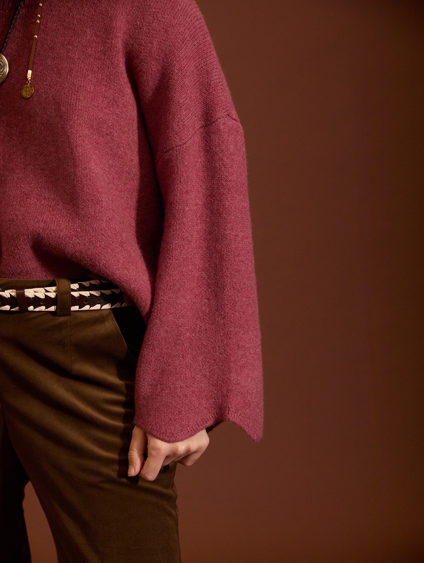 Jersey oversize con ondas