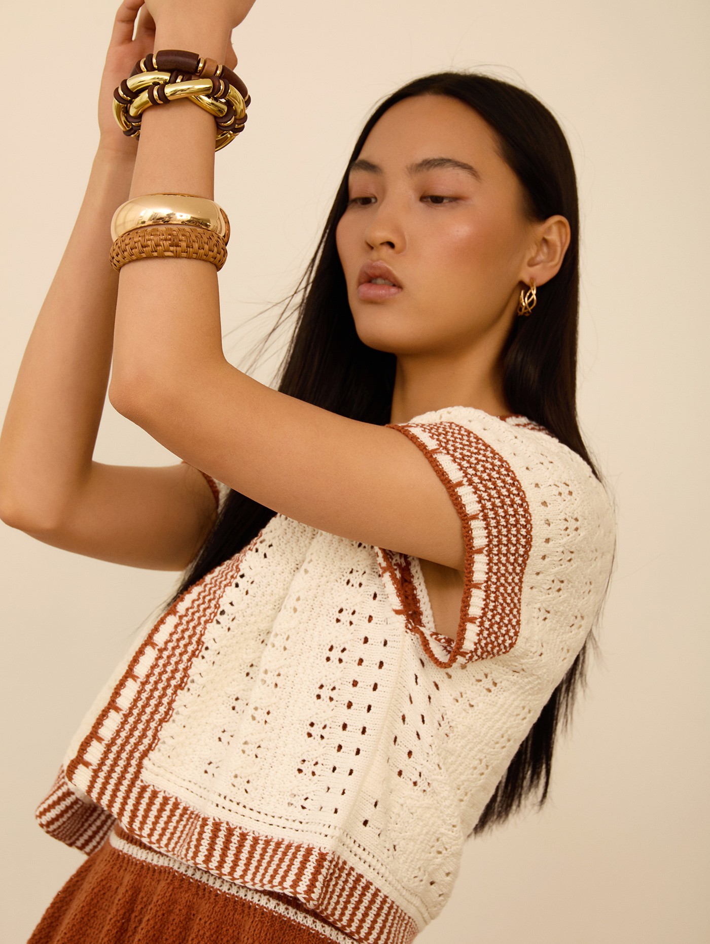 Chaqueta corta de punto 1