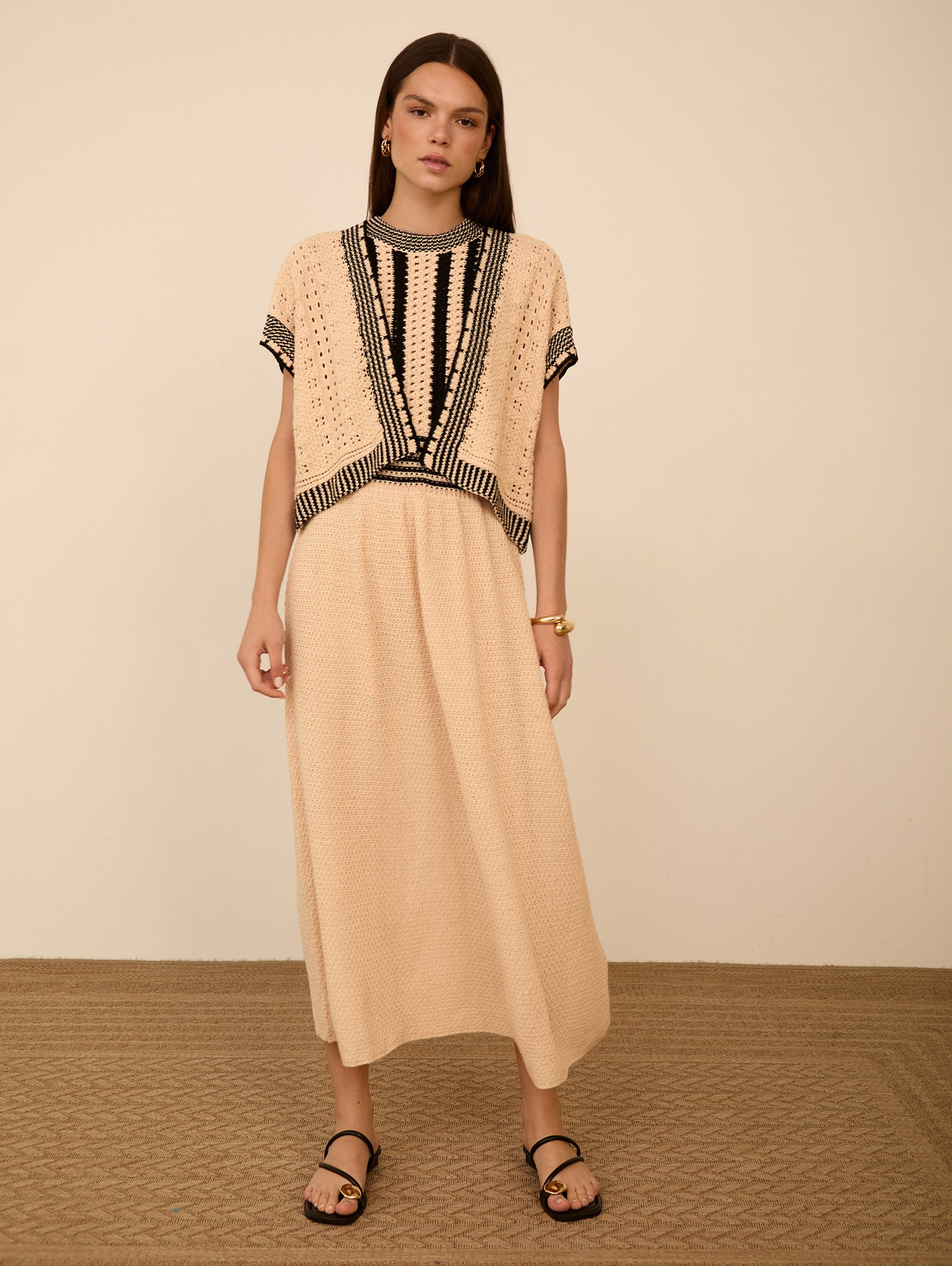 Chaqueta corta de punto 6