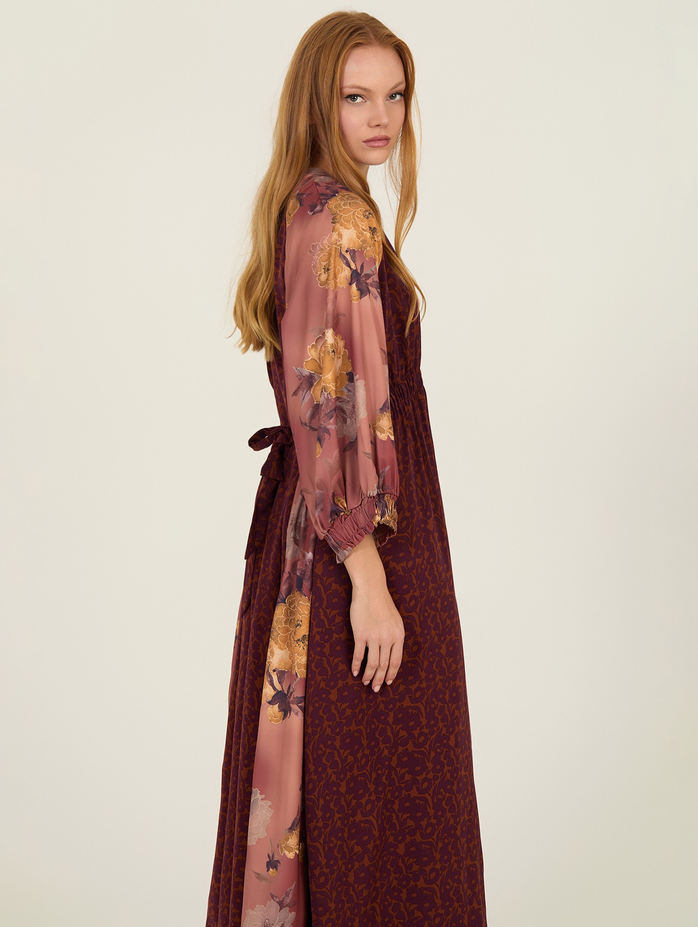Long printed dress 5