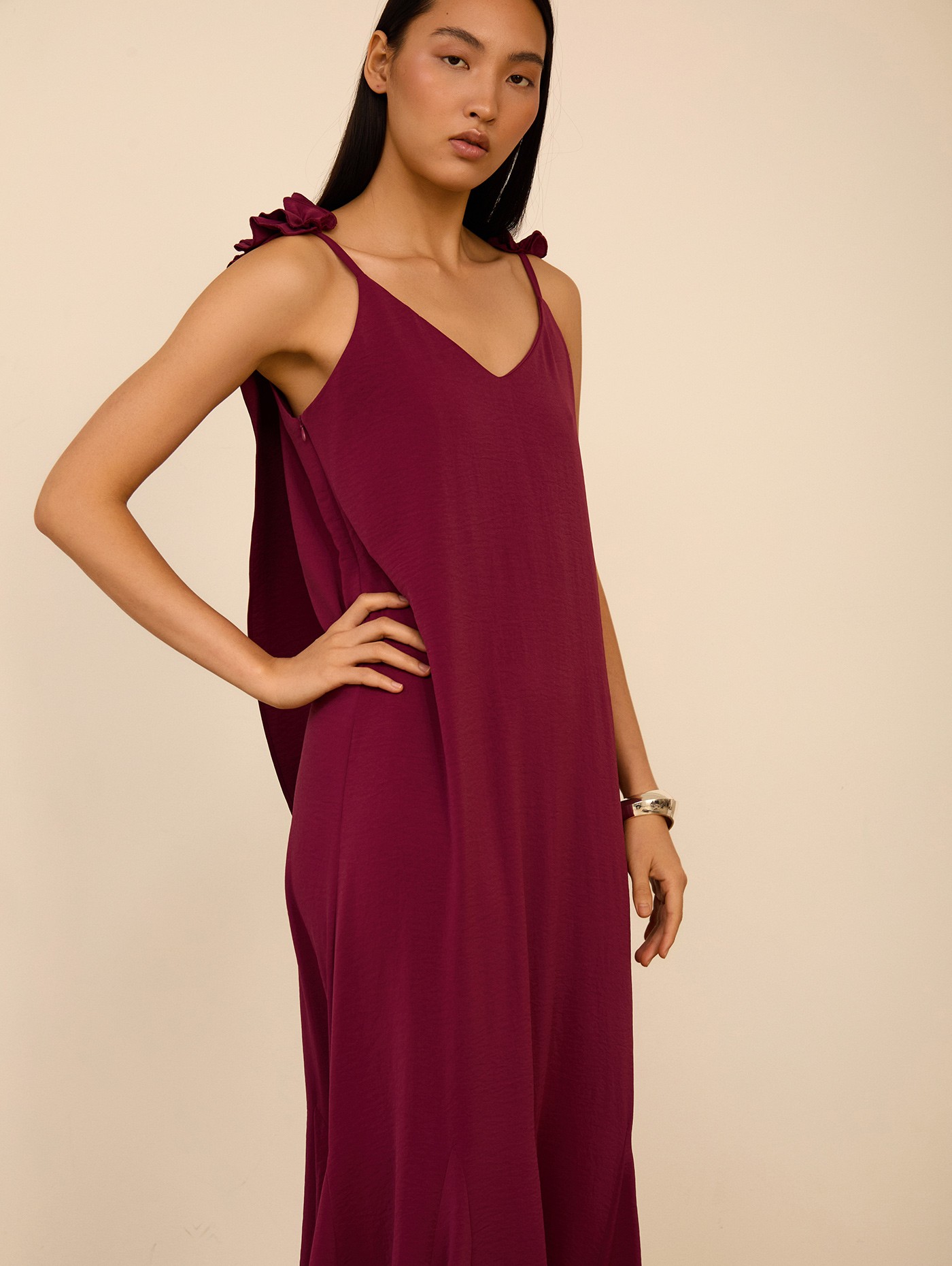 Vestido largo de tirantes 6