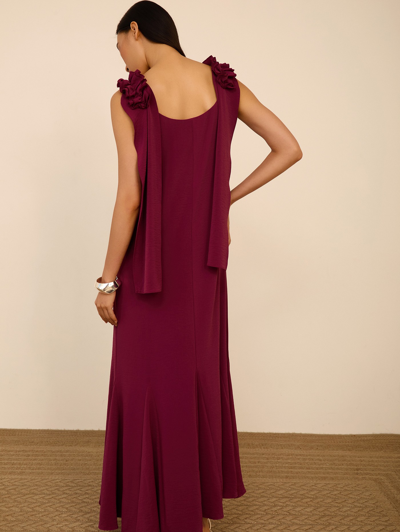 Vestido largo de tirantes 4