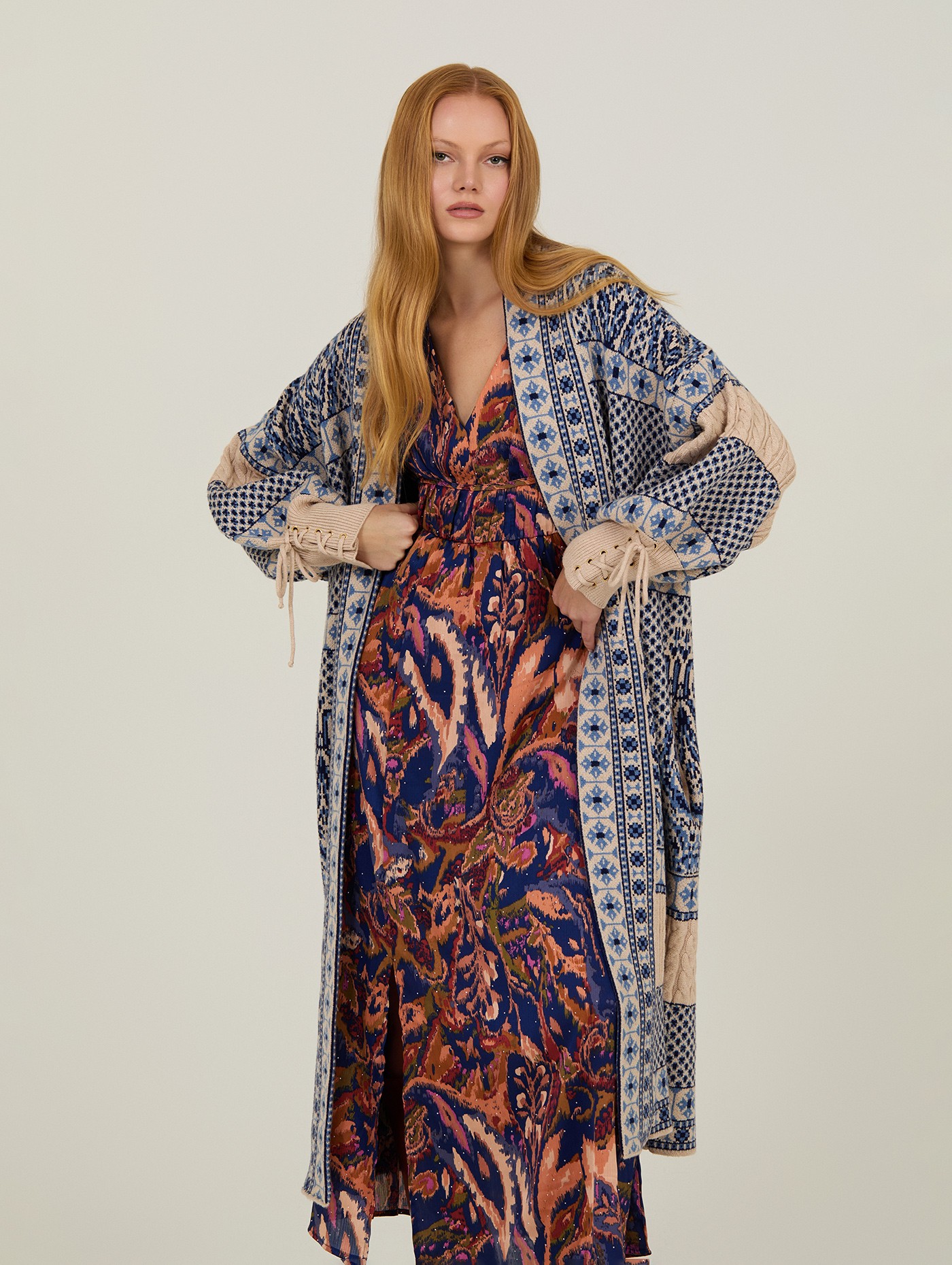 Long printed dress 3