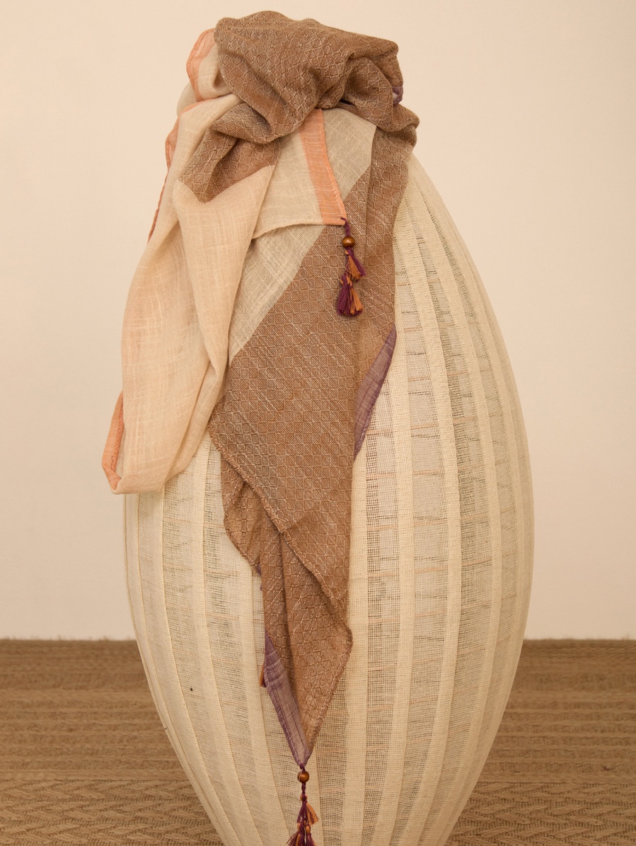 Fular estampado patchwork