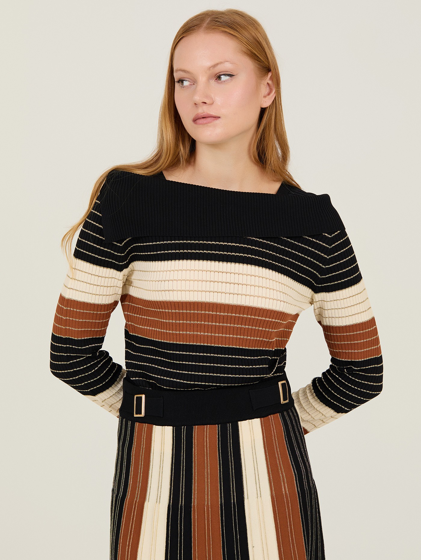 Jersey con escote bardot 5