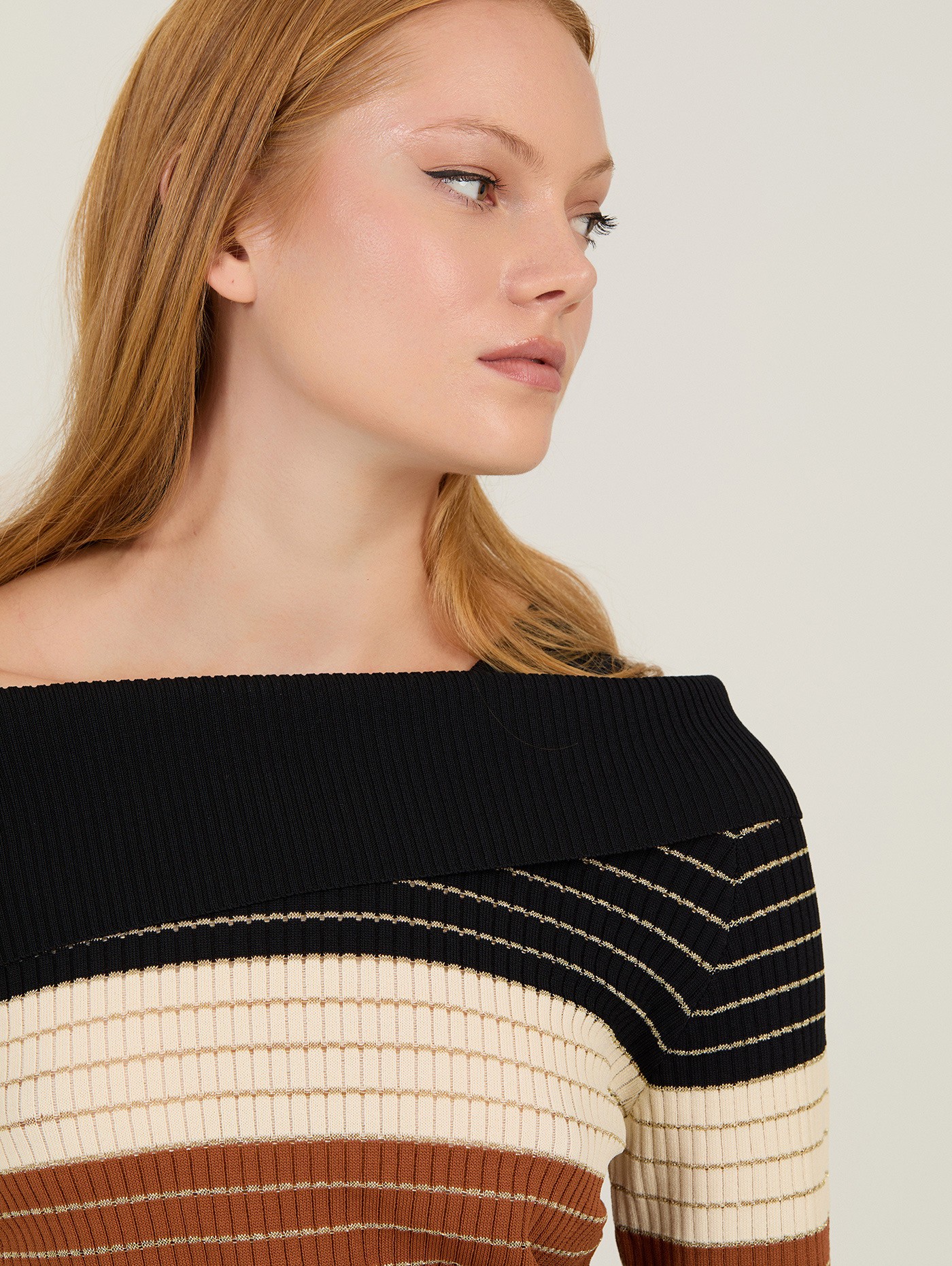 Jersey con escote bardot 2