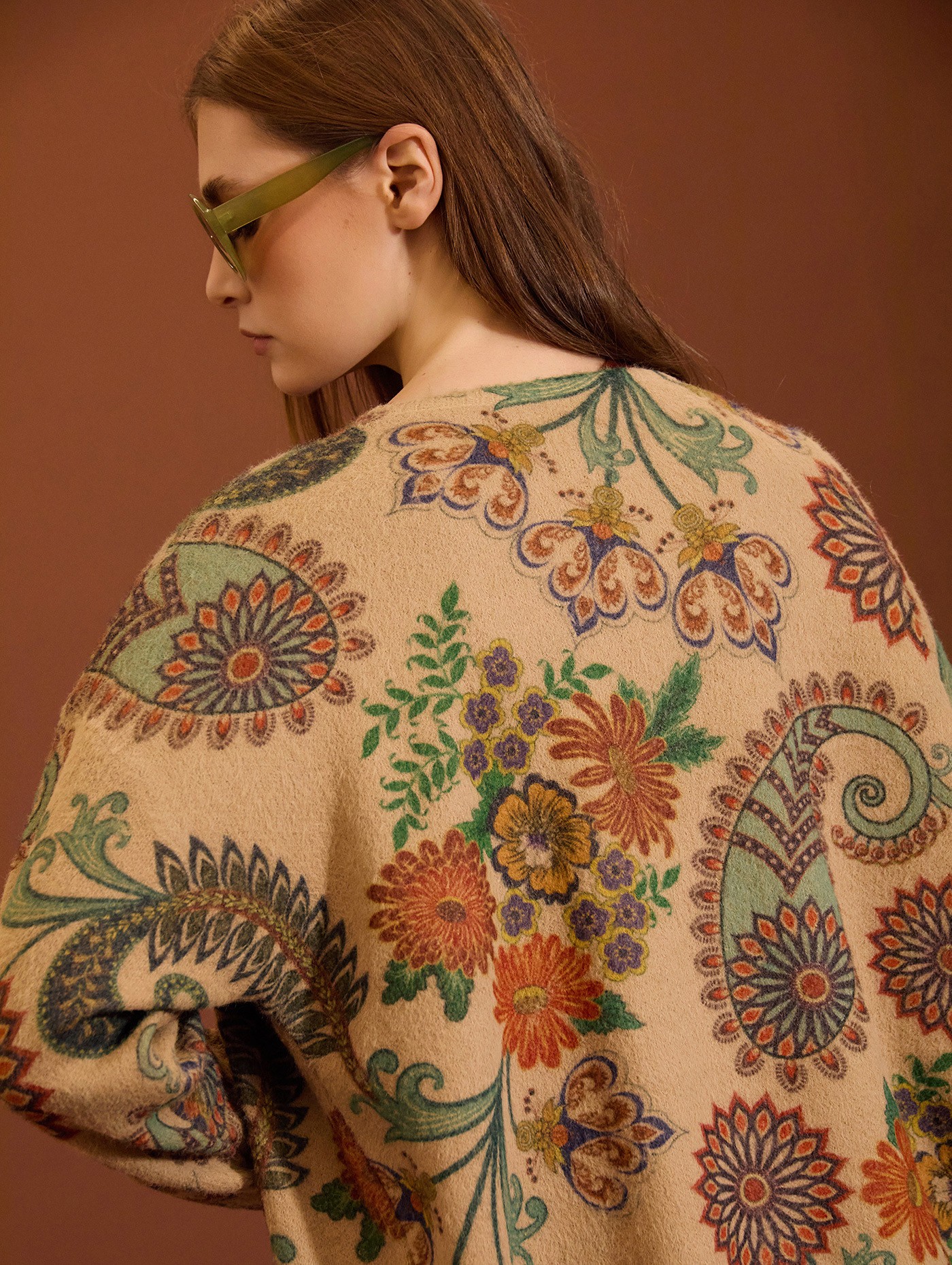 Cárdigan estampado mandalas 1